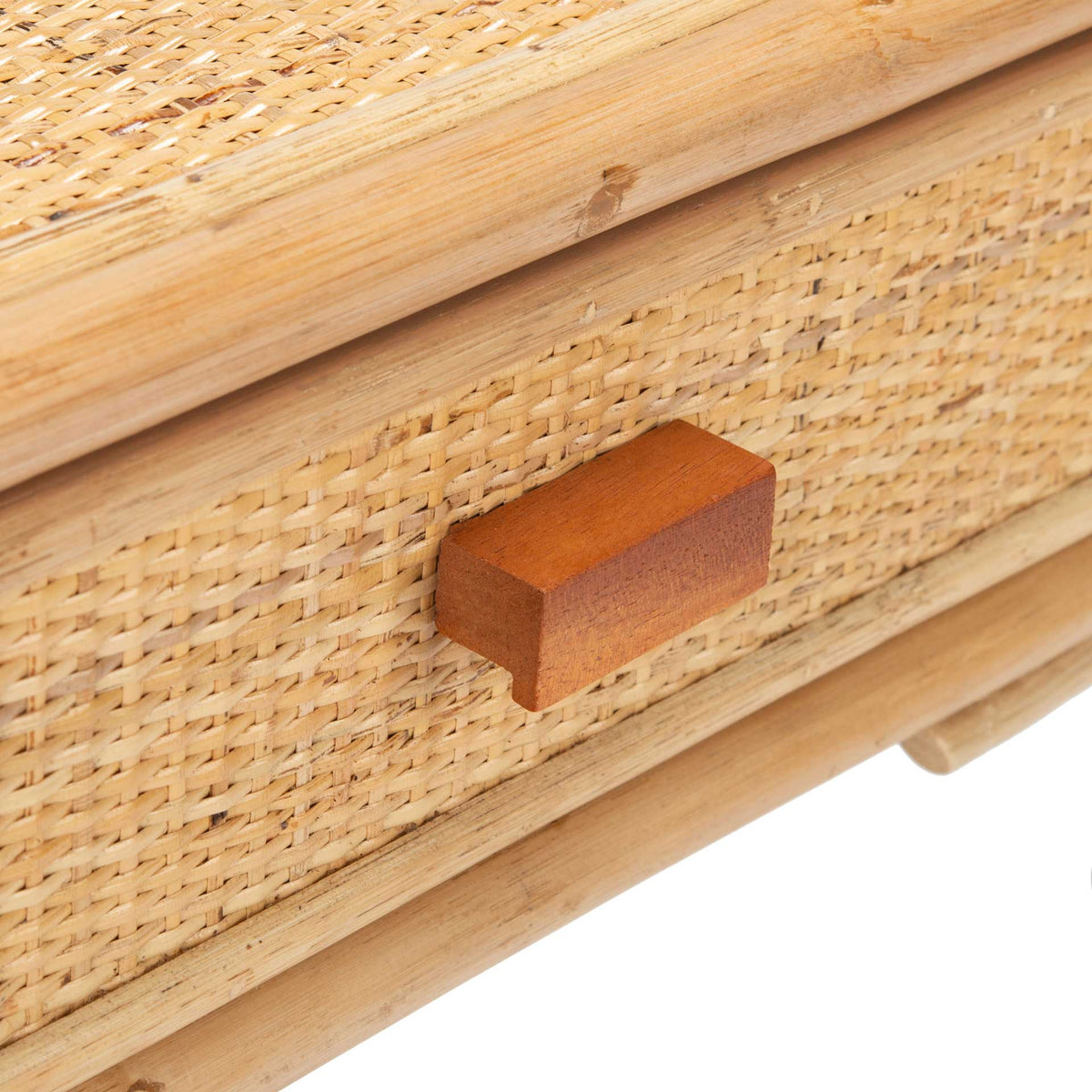 Beaufort 1 Drawer 1 Shelf Nightstand Natural