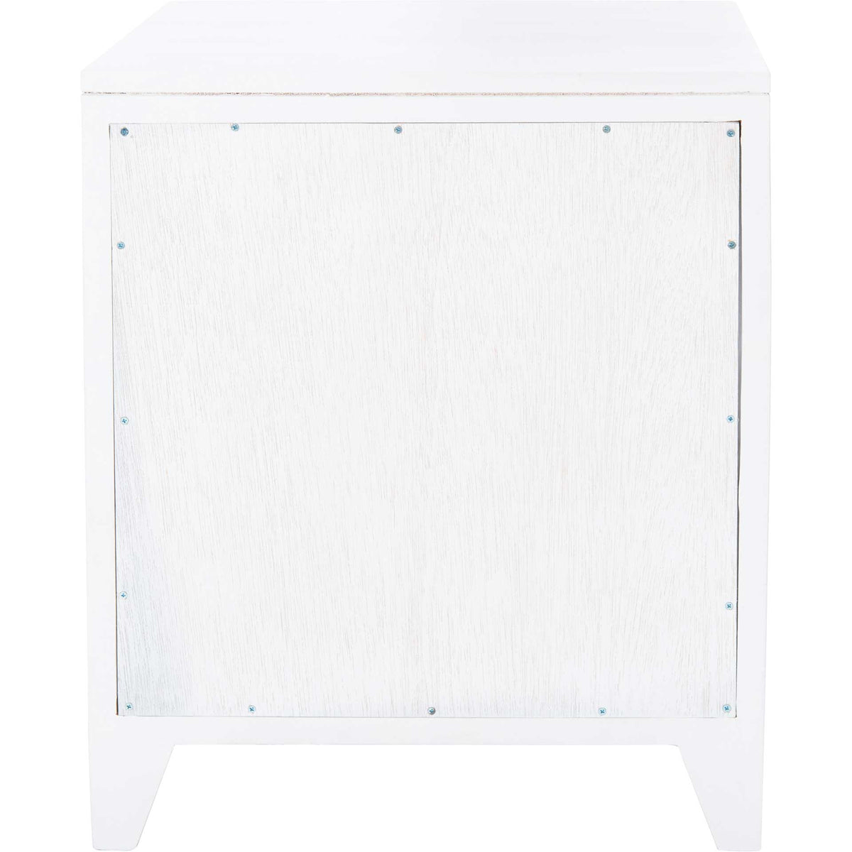 Delia 1 Drawer 1 Door Nightstand White/Natural