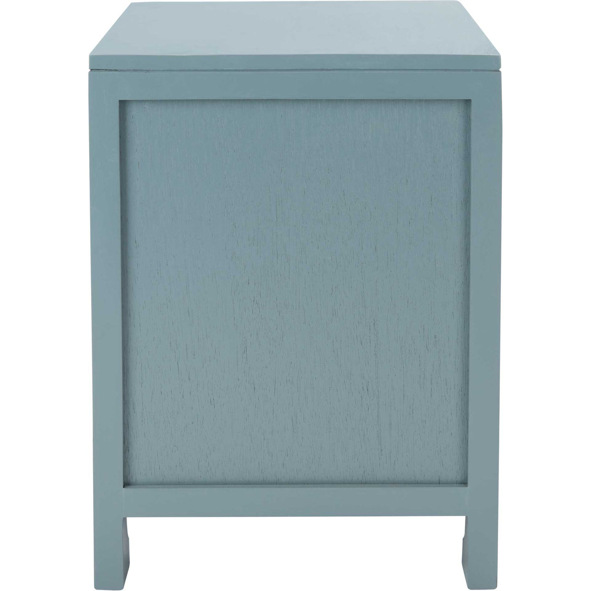 Daphne 1 Drawer 1 Door Nightstand Blue Gray/Natural