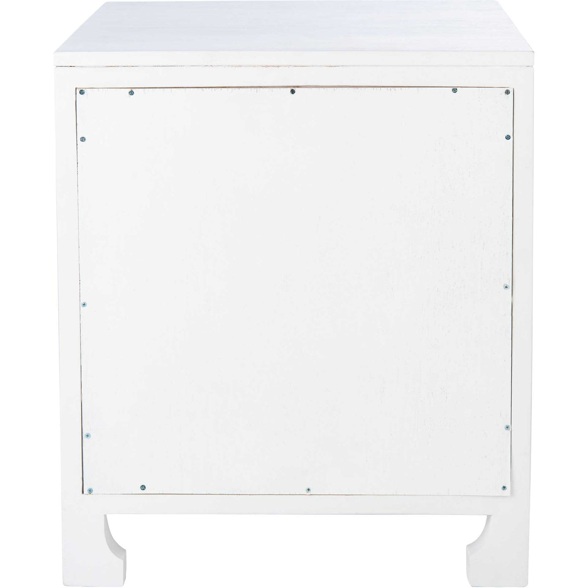 Daphne 1 Drawer 1 Door Nightstand White/Natural