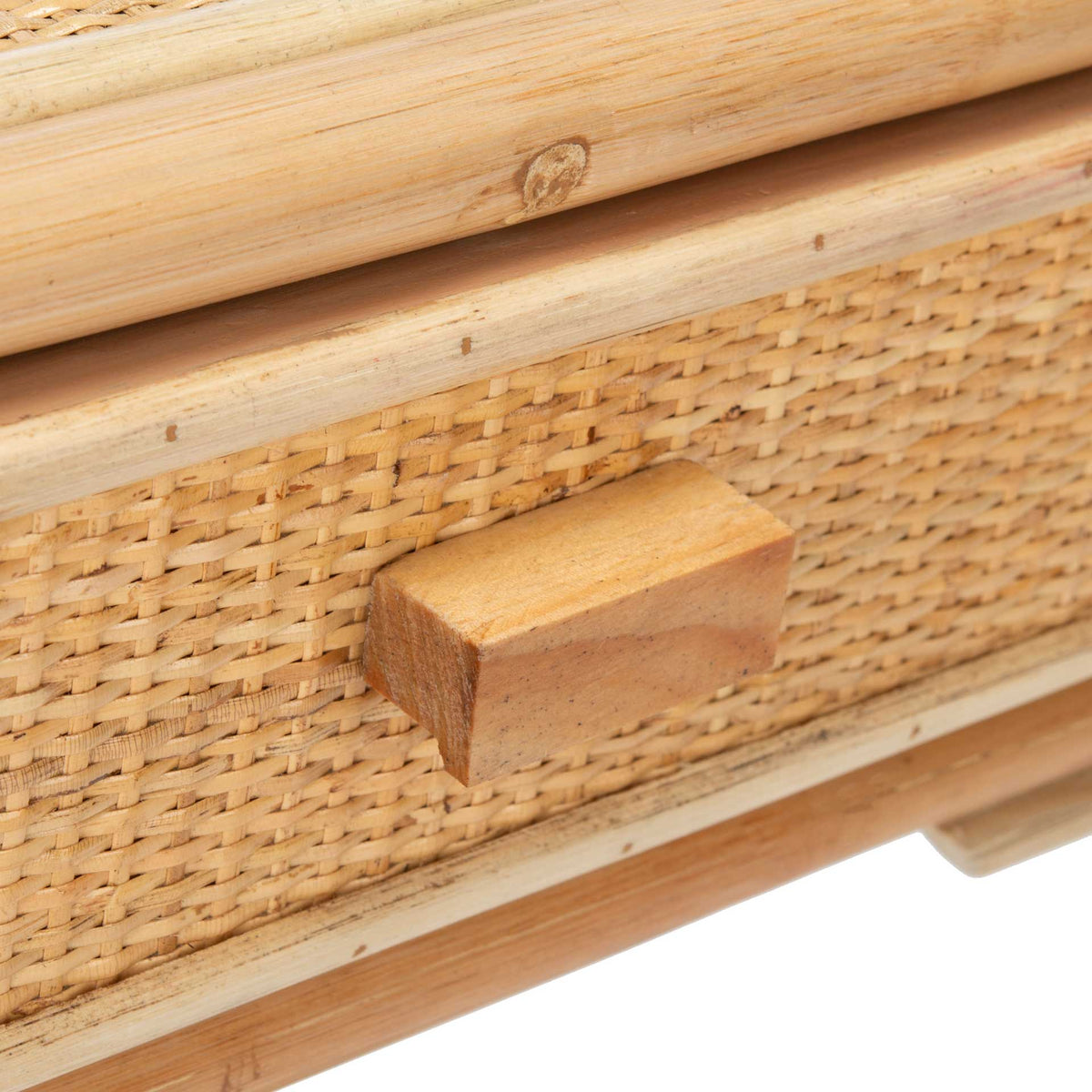 Rulan 1 Drawer 1 Shelf Nightstand Natural