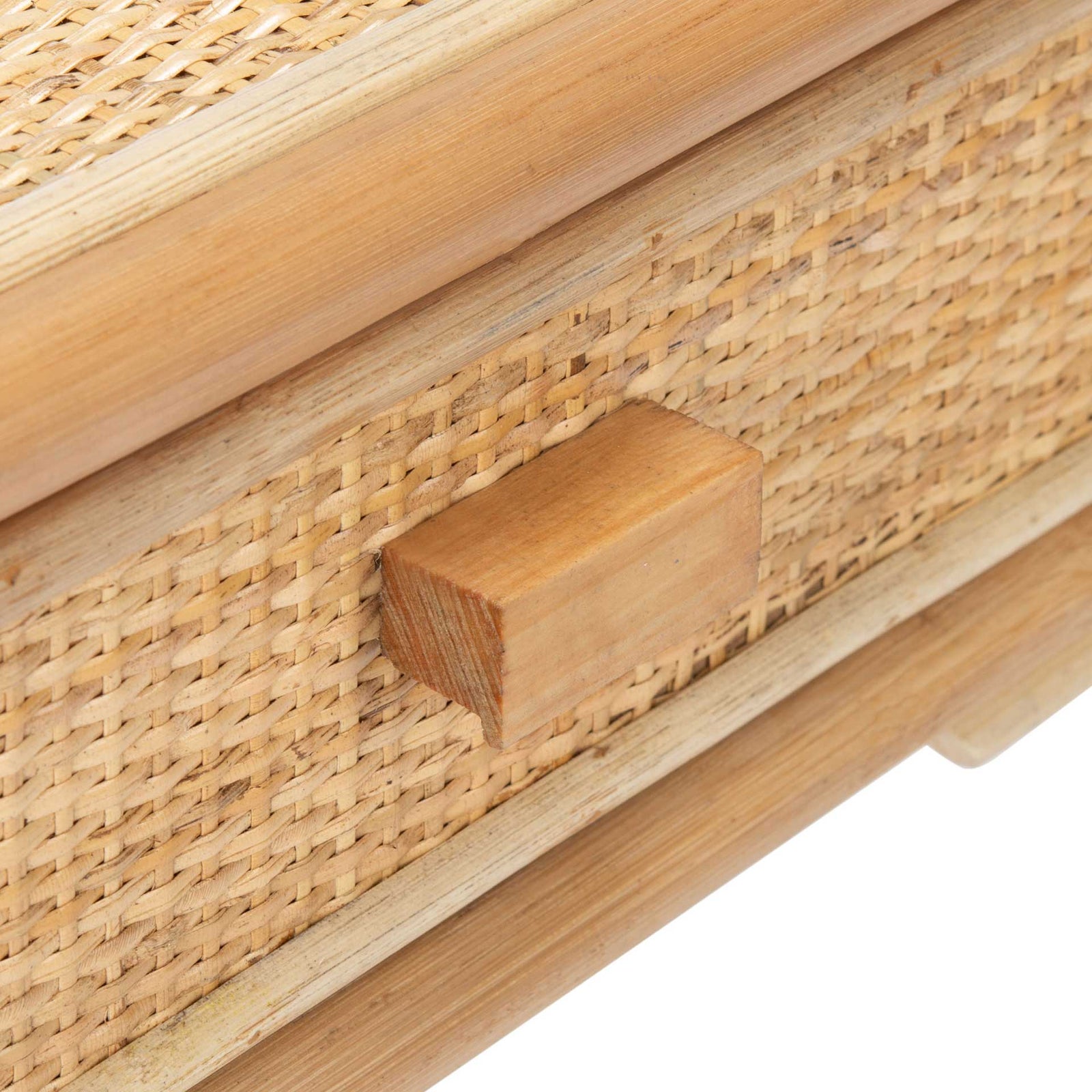 Ronin 1 Drawer 1 Shelf Nightstand Natural