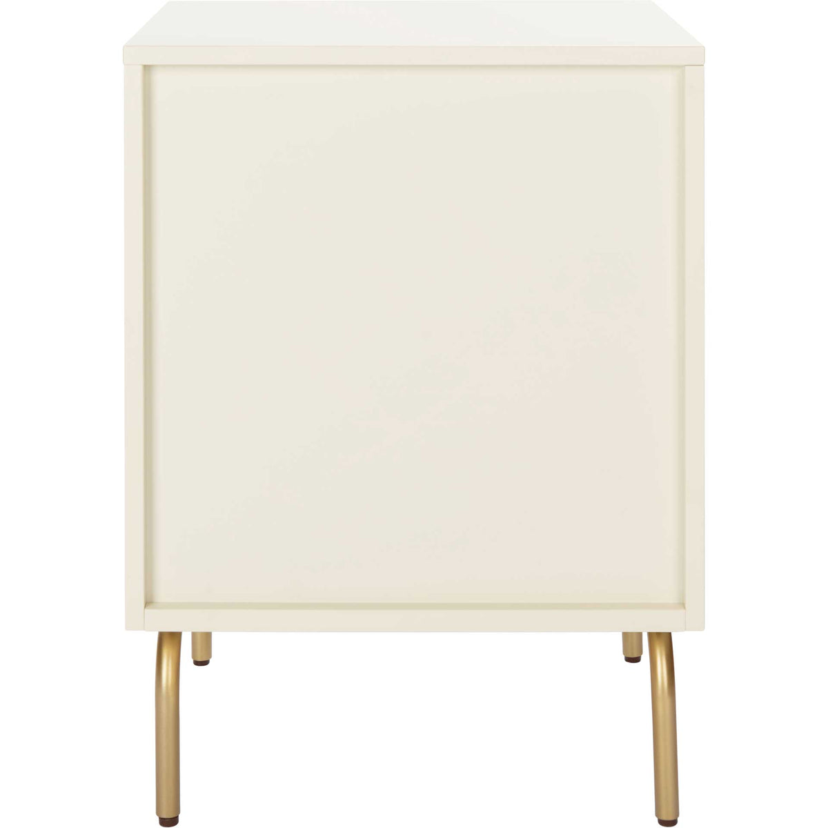 Gemma 2 Drawer Nightstand Cream/White Washed