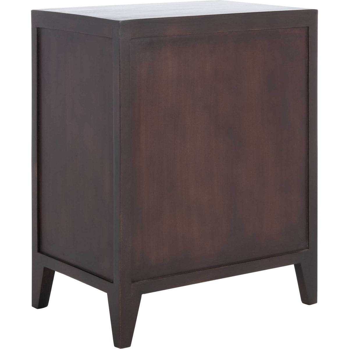 Thames 1 Door Carved Nightstand Brown