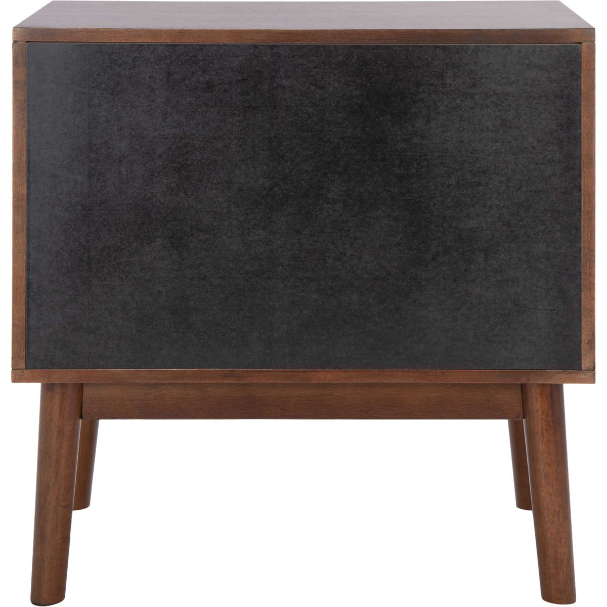Dover 2 Drawer Nightstand Dark Walnut
