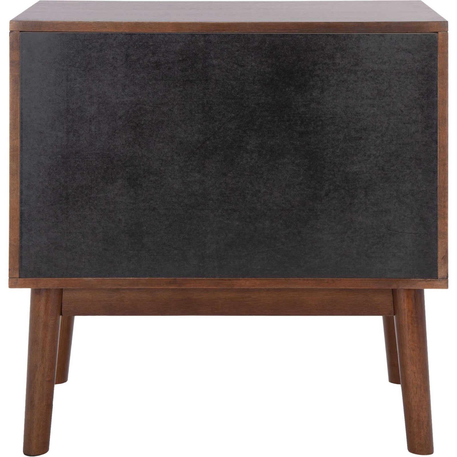 Dover 2 Drawer Nightstand Dark Walnut