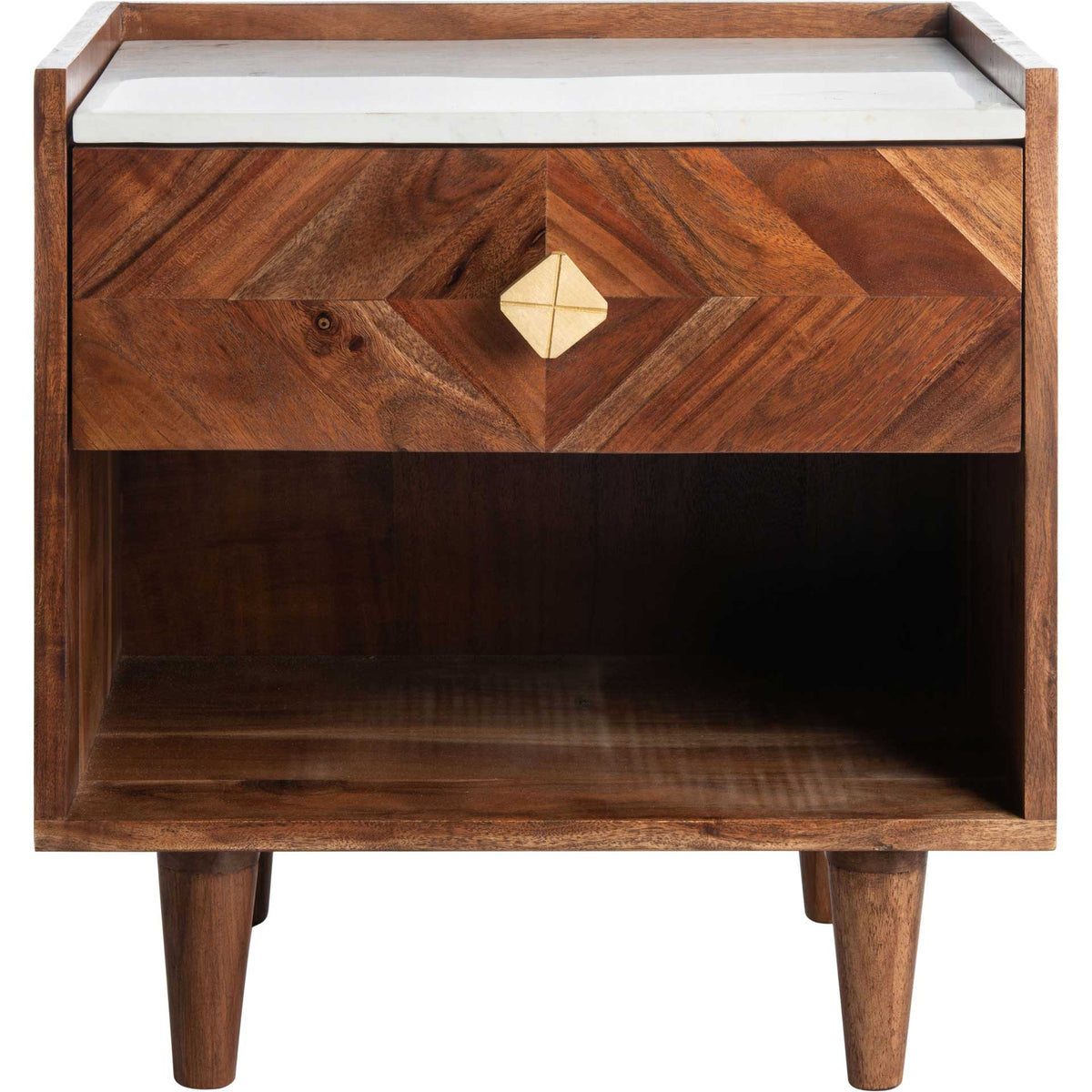 Tabitha Parquet Nightstand Natural