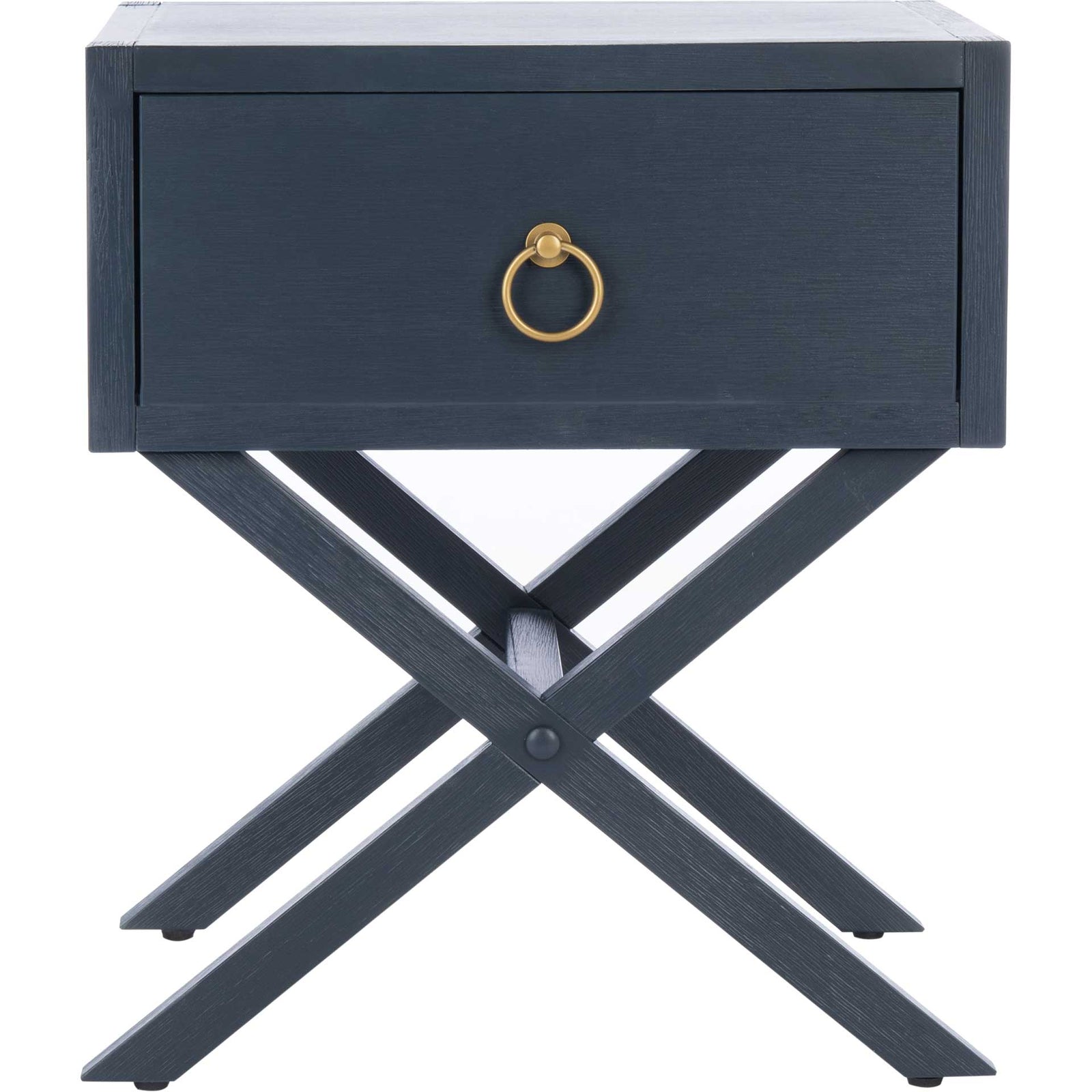 Odessa 1 Drawer Nightstand Navy