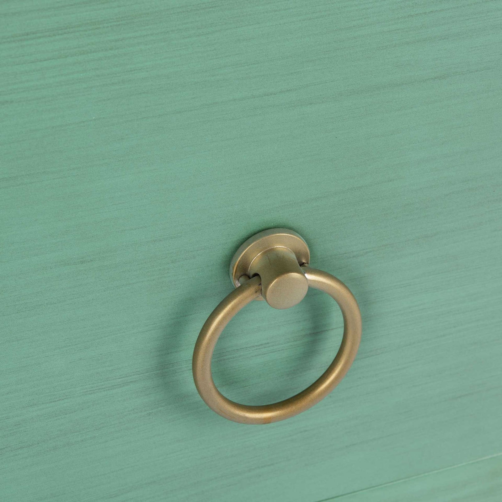 Yuan 1 Drawer 1 Shelf Nightstand Turquoise