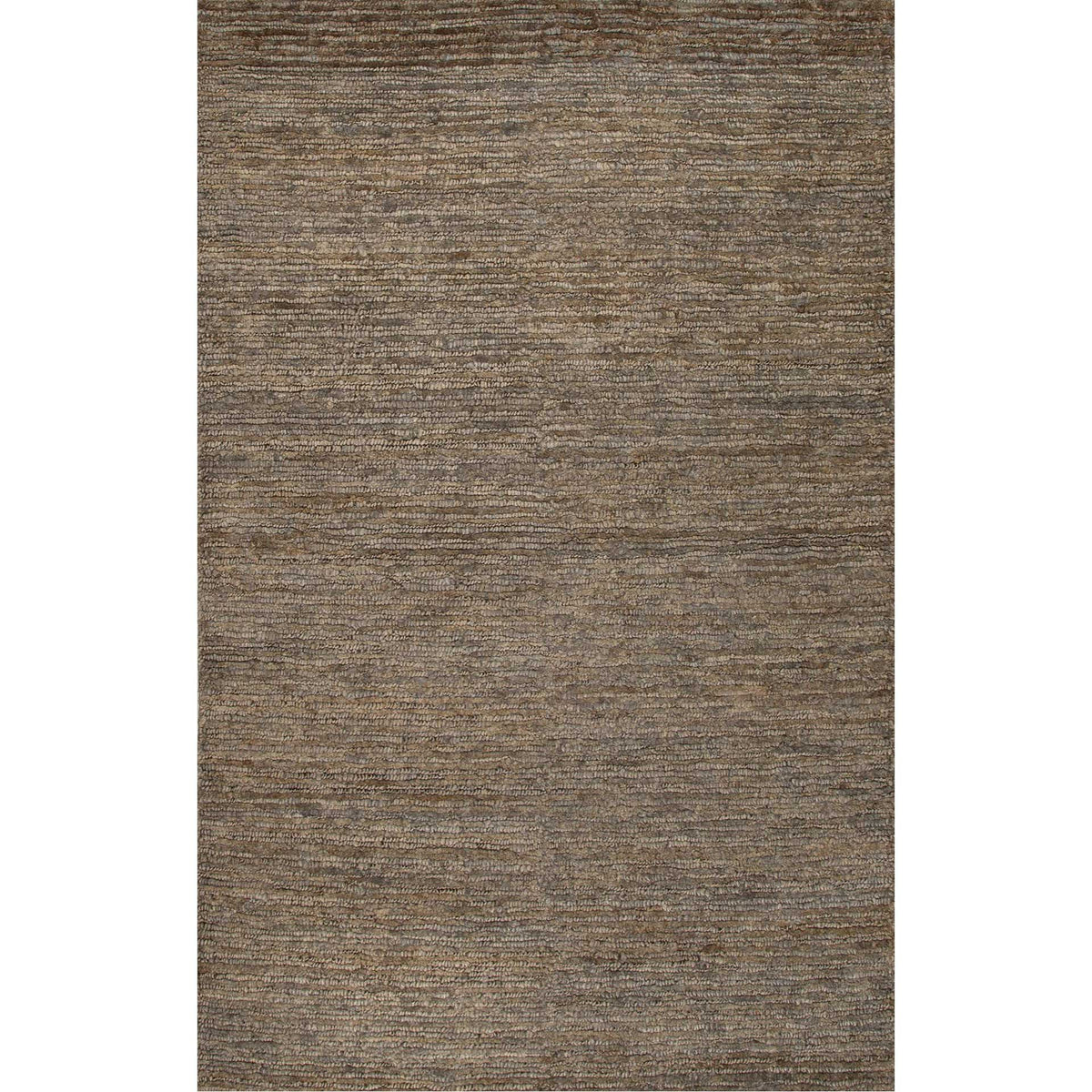 Naturals Mihaly Char Brown Area Rug