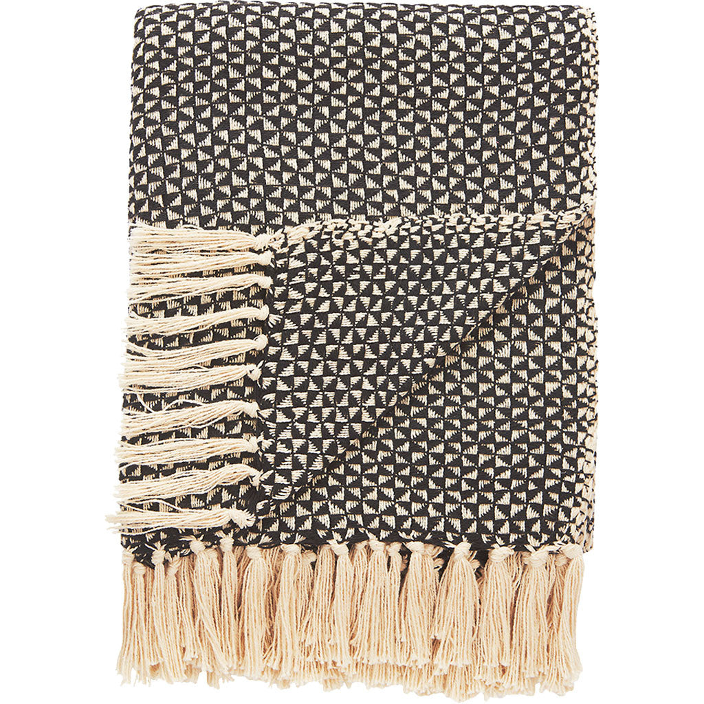 National Geographic Ng-26 Antique White/Peat Throw