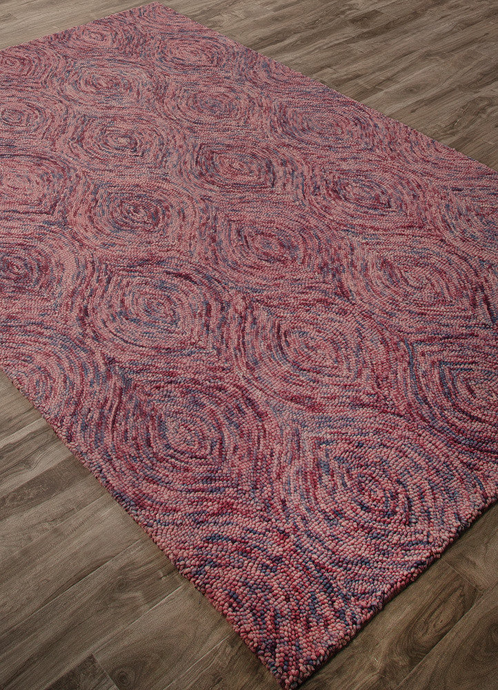 National Geographic Plume Keepsake Lilac/Aegean Blue Area Rug