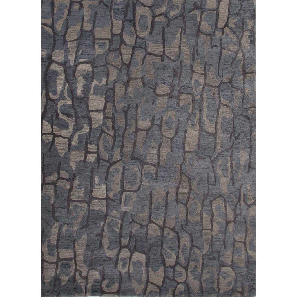 National Geographic Protozoa Blue Shadow/Dark Denim Area Rug