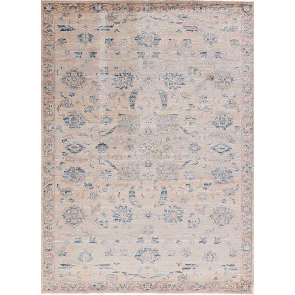 Nysea Neo Brown/Blue Area Rug