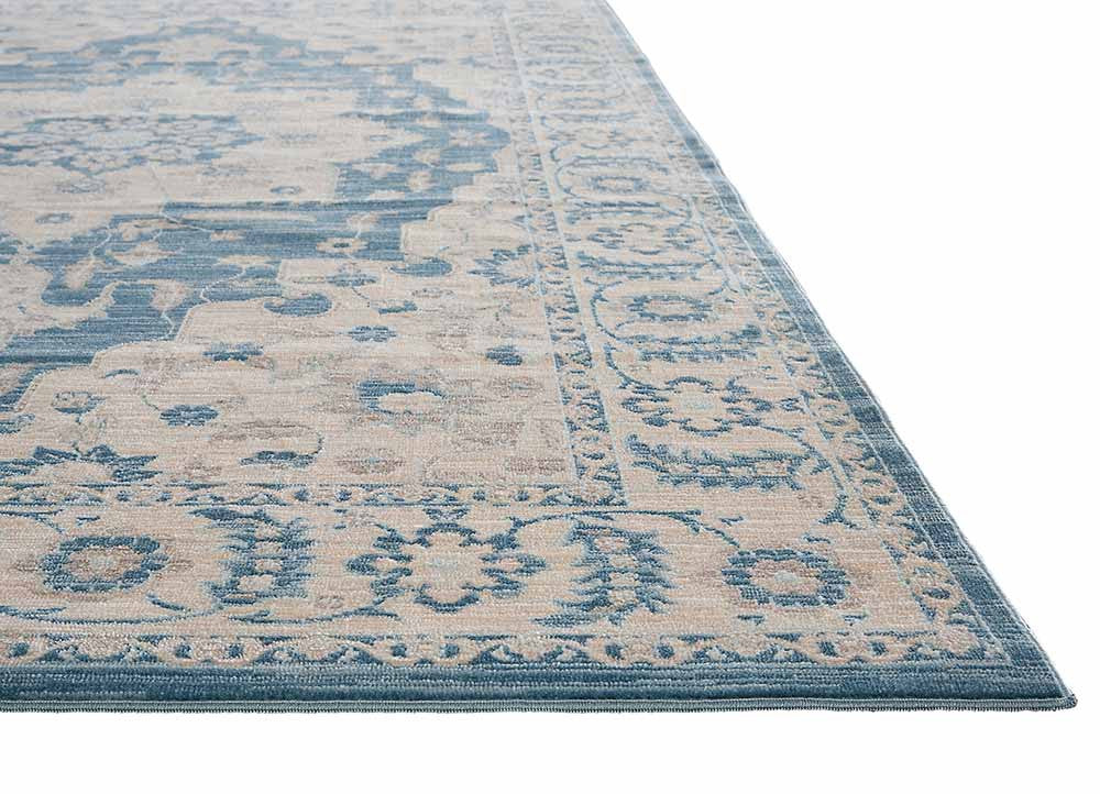 Nysea Thema Blue/Green Area Rug