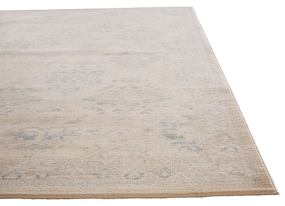 Nysea Cannes Gray/White Area Rug