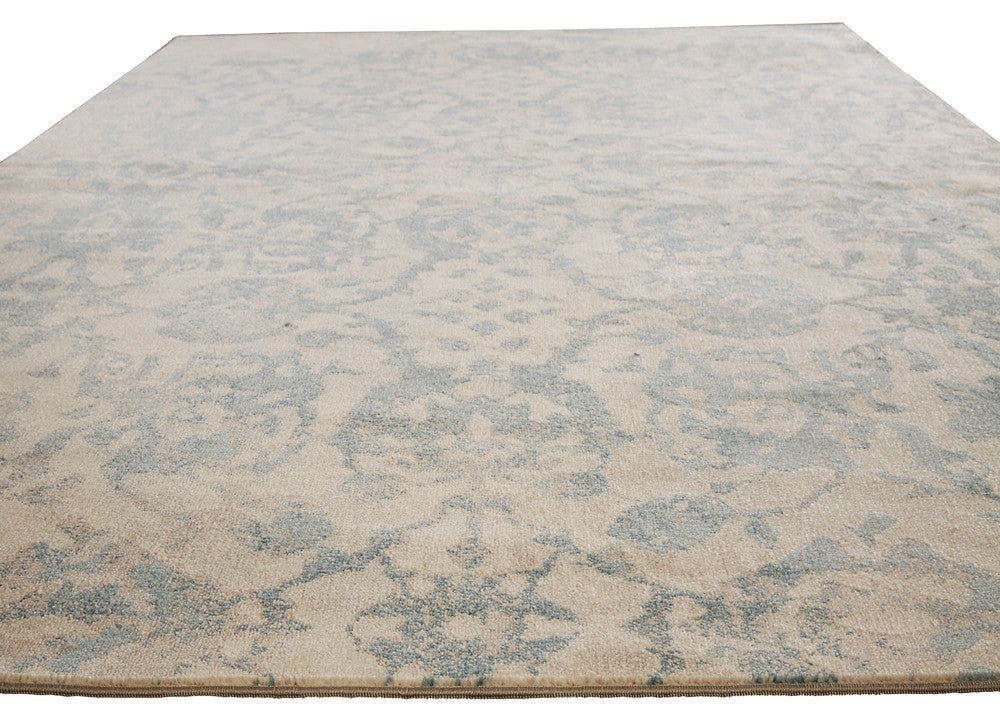 Nysea Bradley Gray/Blue Area Rug