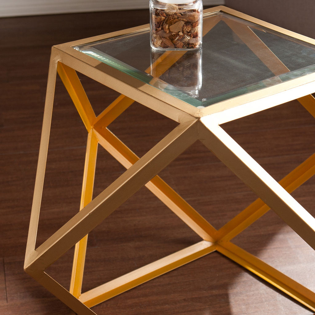 Janiston Accent Table Yellow/Champagne