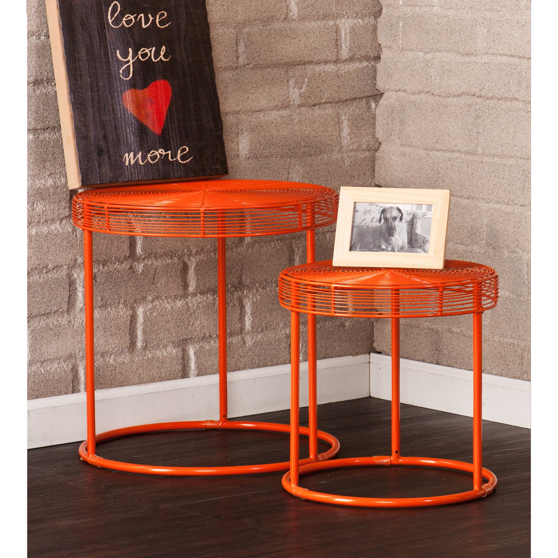 Eontic 2-Piece Nesting Table