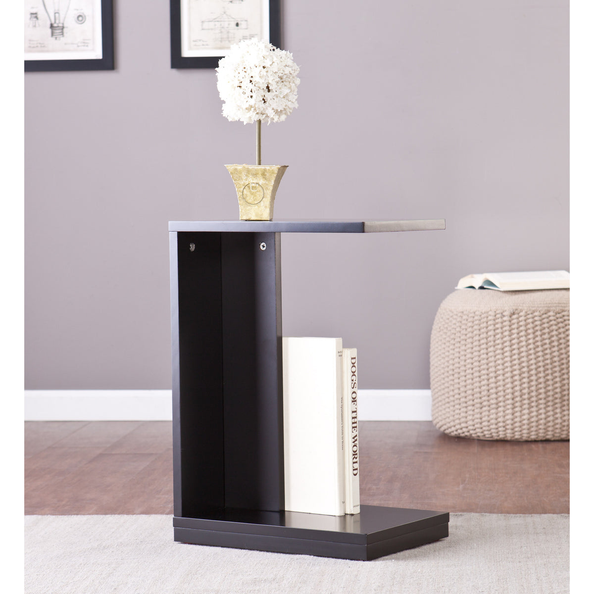 Bocks End Table Black