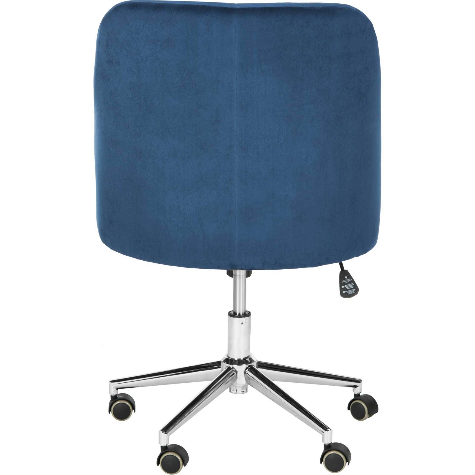 Evelyn Tufted Velvet Swivel Office Chair