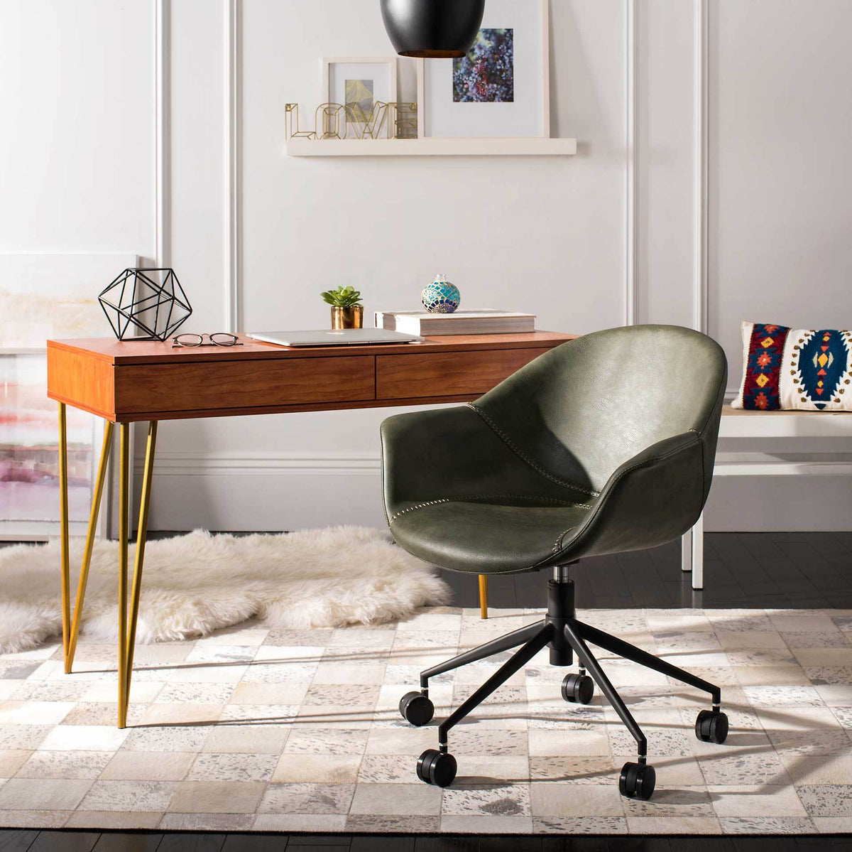 Emanuel Office Chair Green/Black