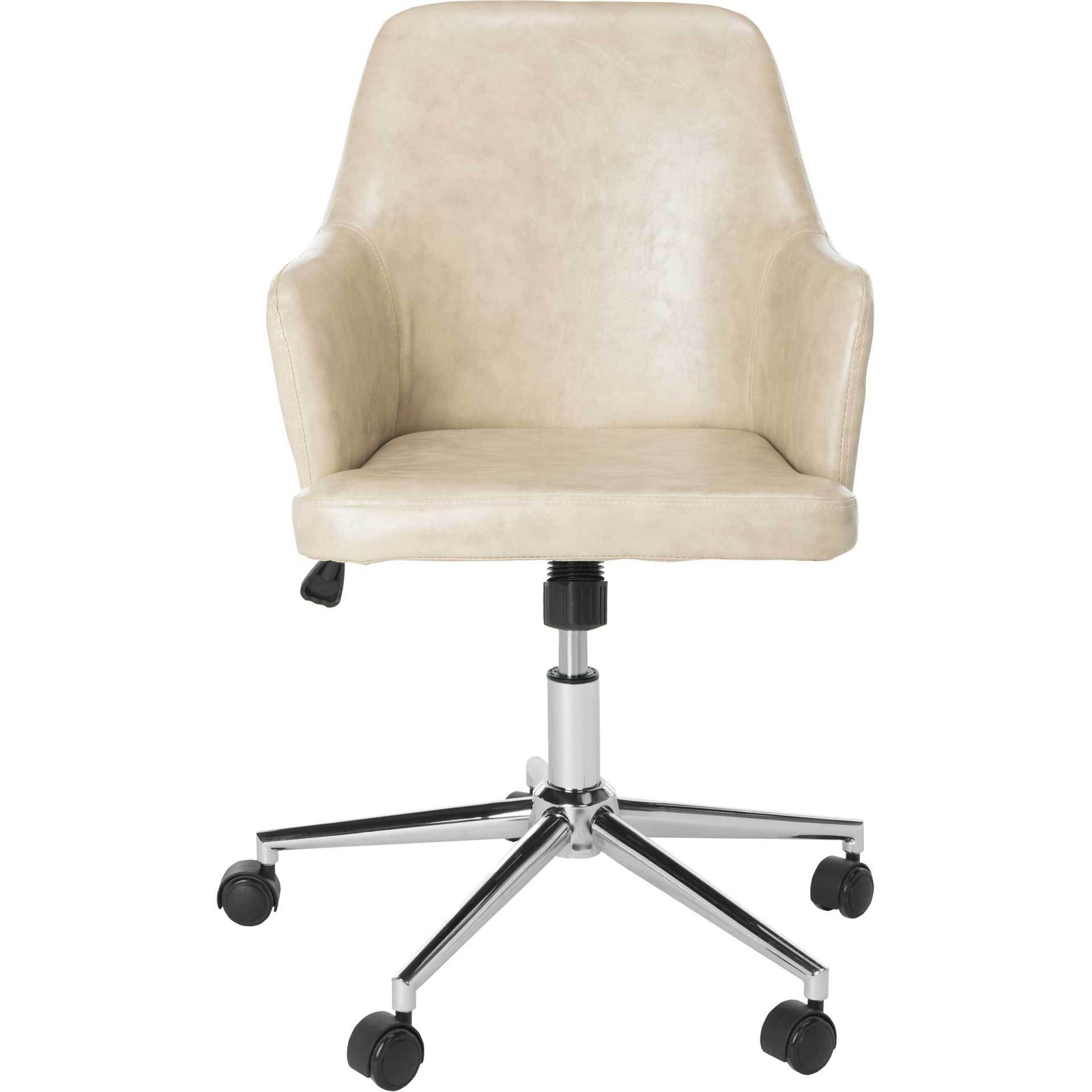 Caiden Swivel Office Chair Beige