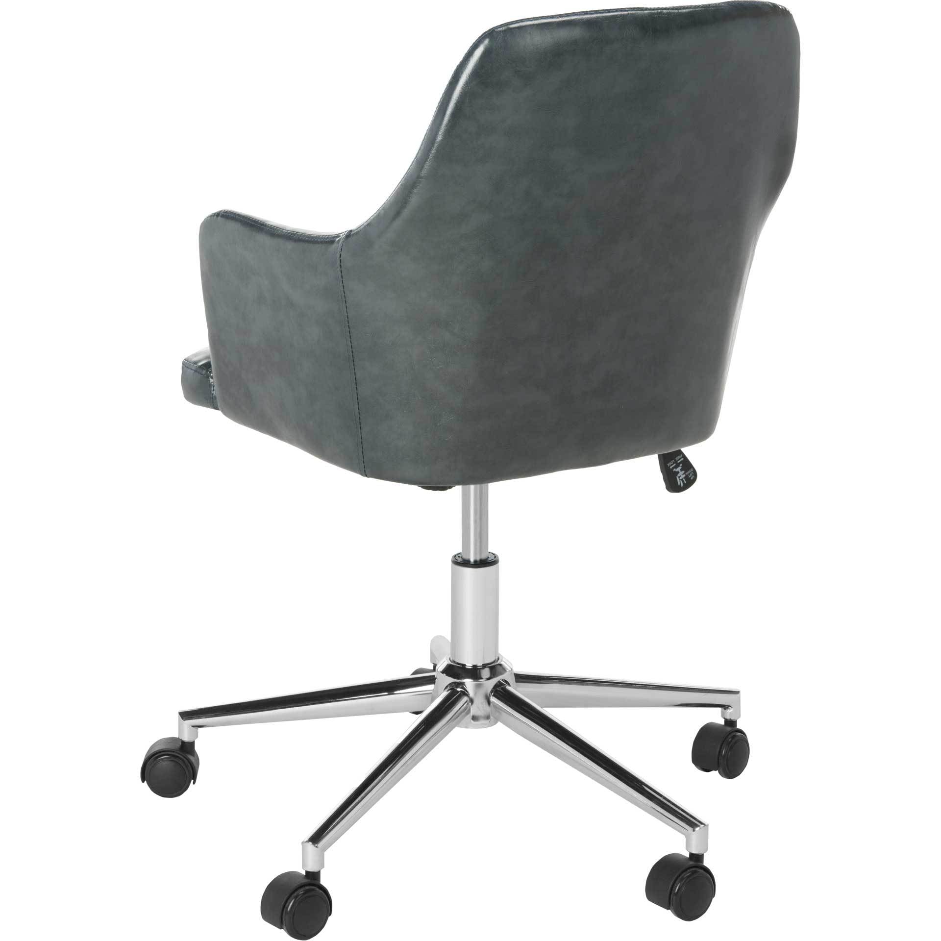 Caiden Swivel Office Chair Dark Gray