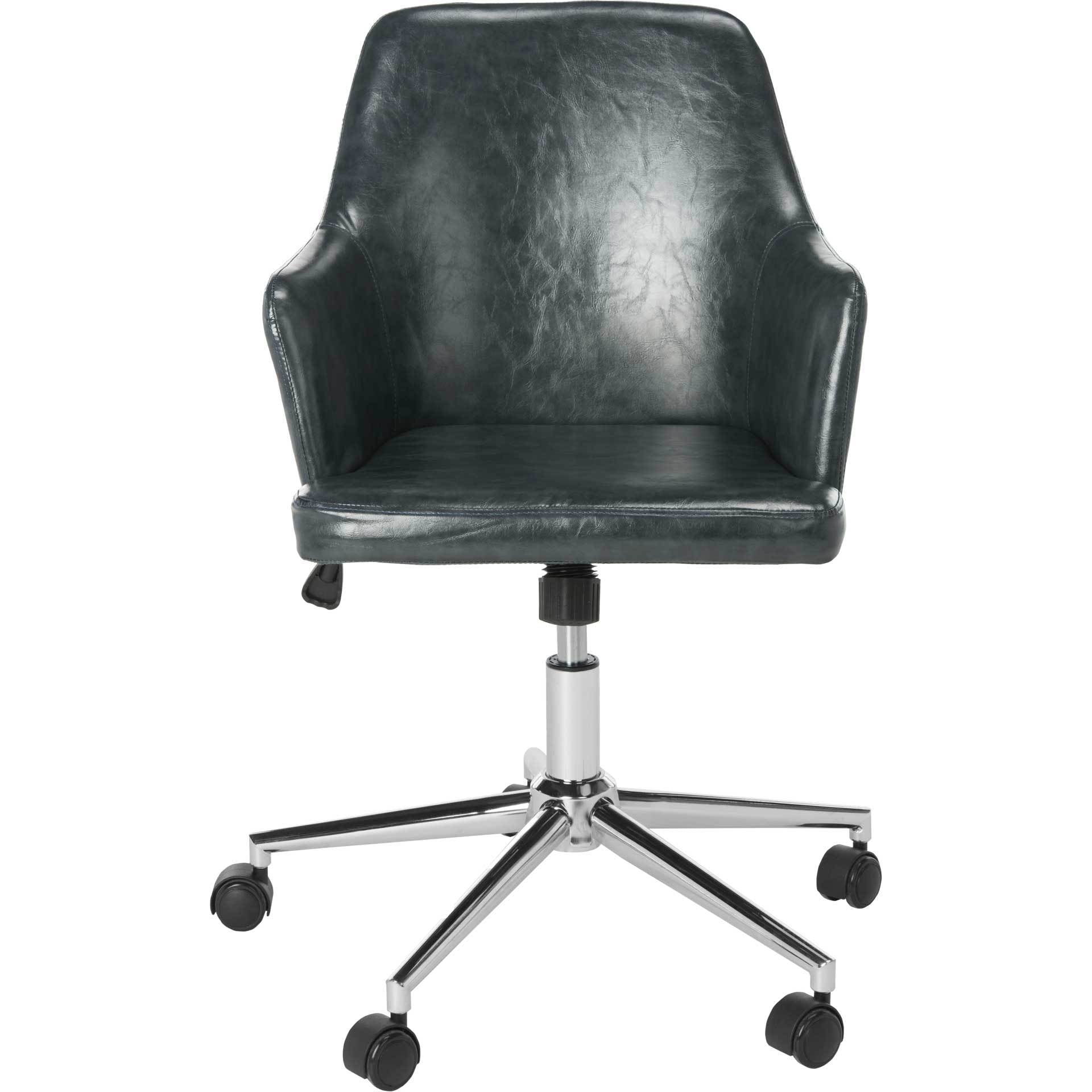 Caiden Swivel Office Chair Dark Gray