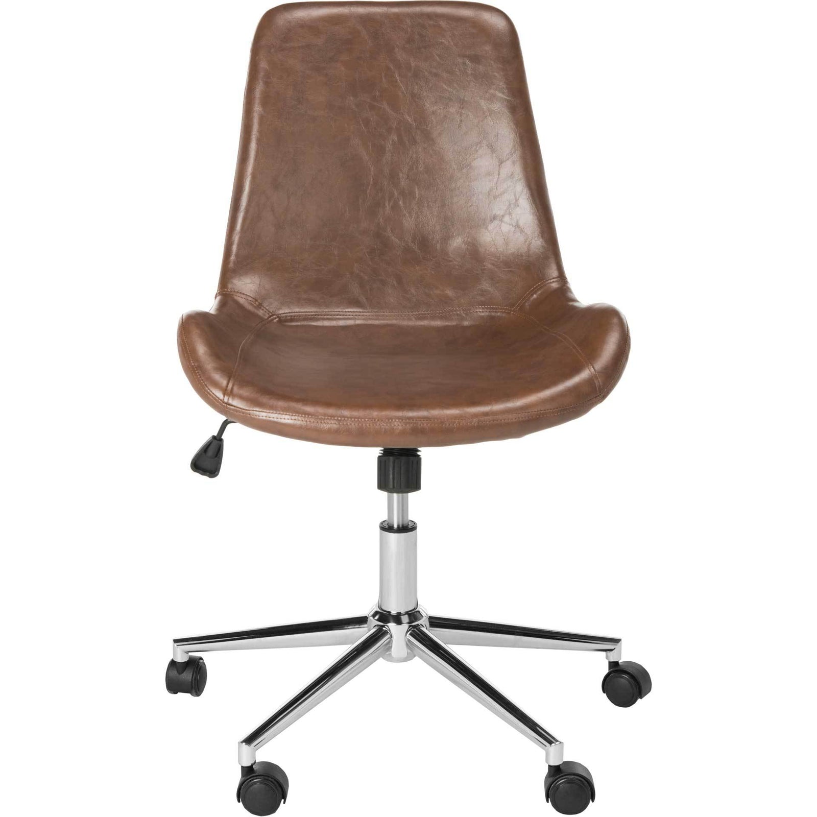 Flynn Swivel Office Chair Brown