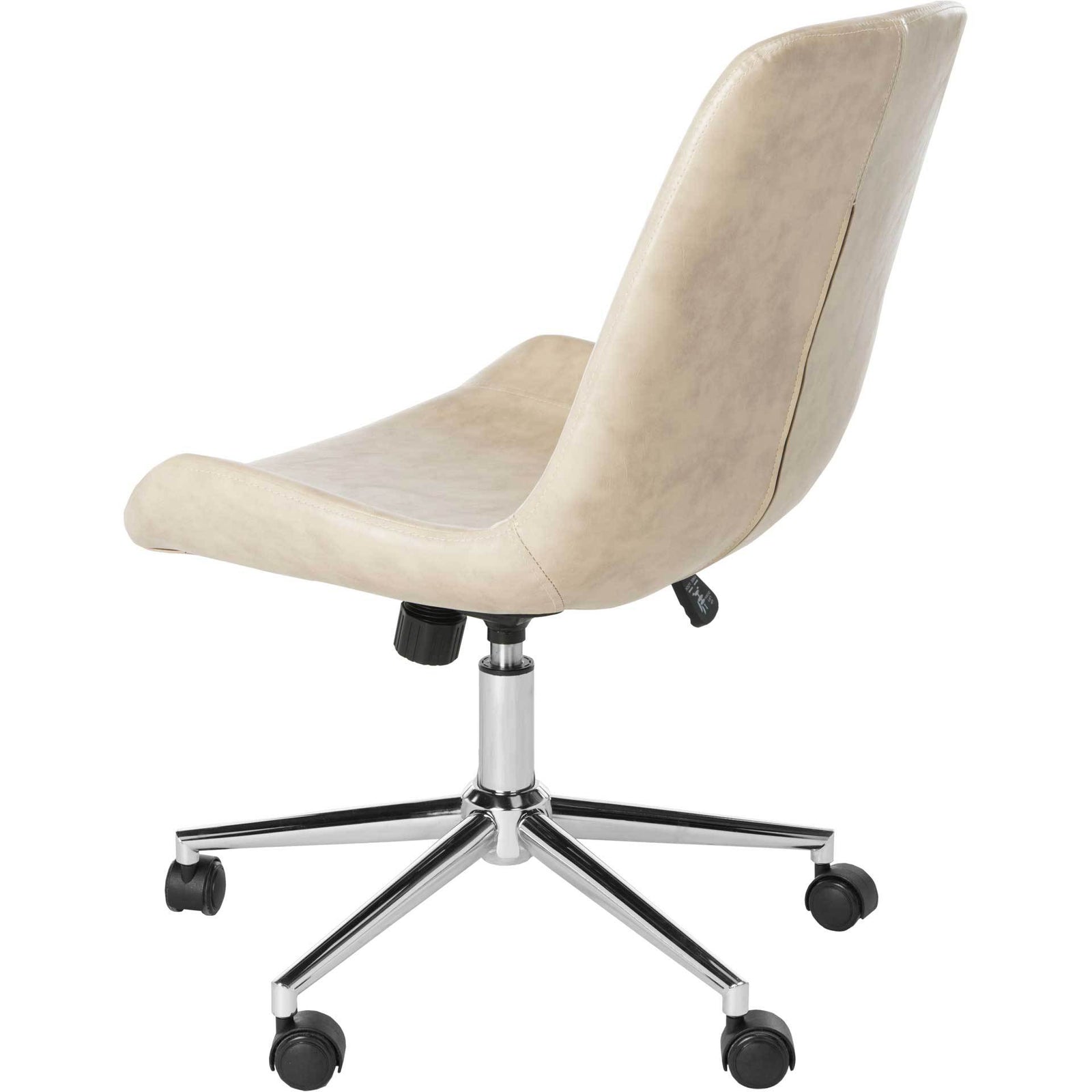 Flynn Swivel Office Chair Beige