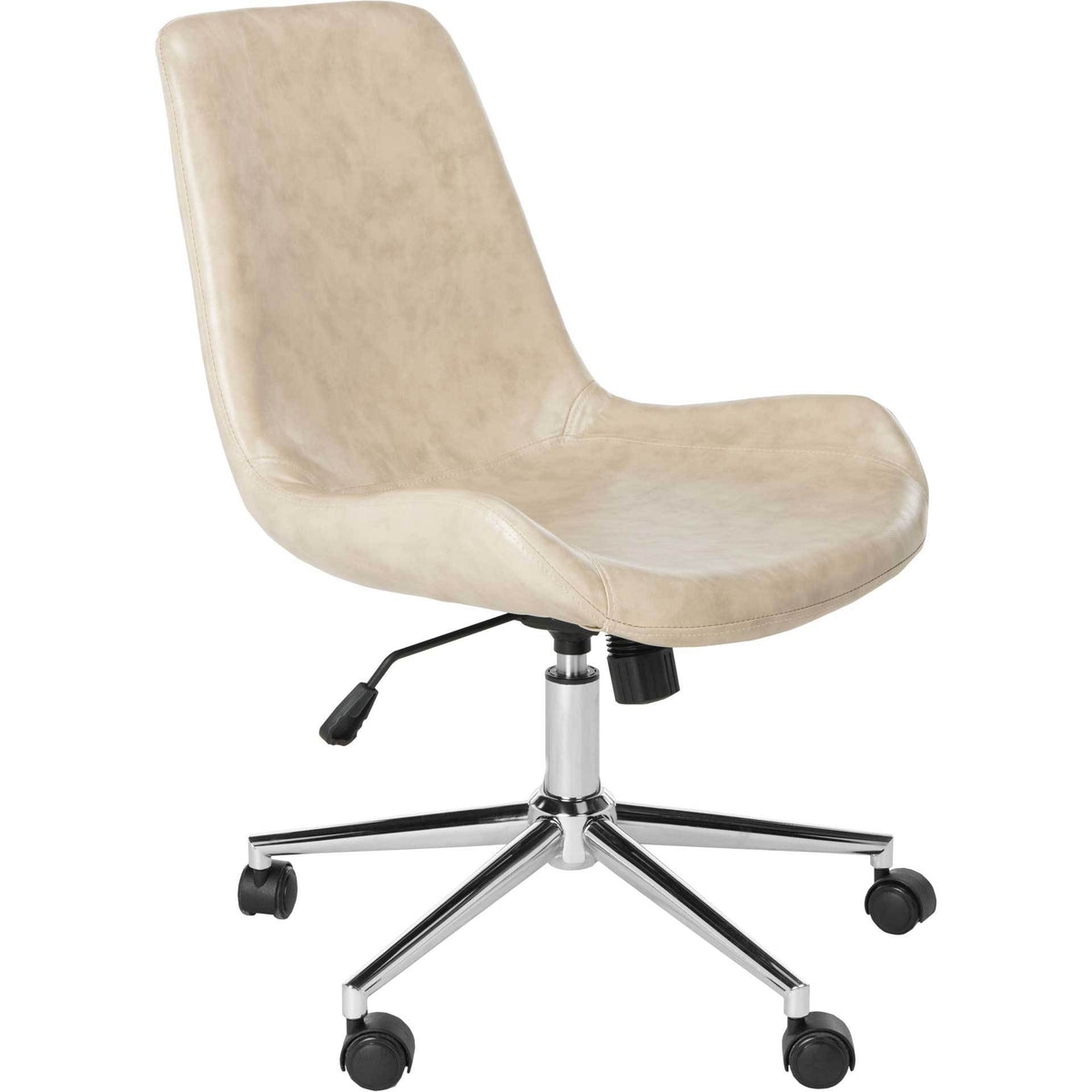 Flynn Swivel Office Chair Beige
