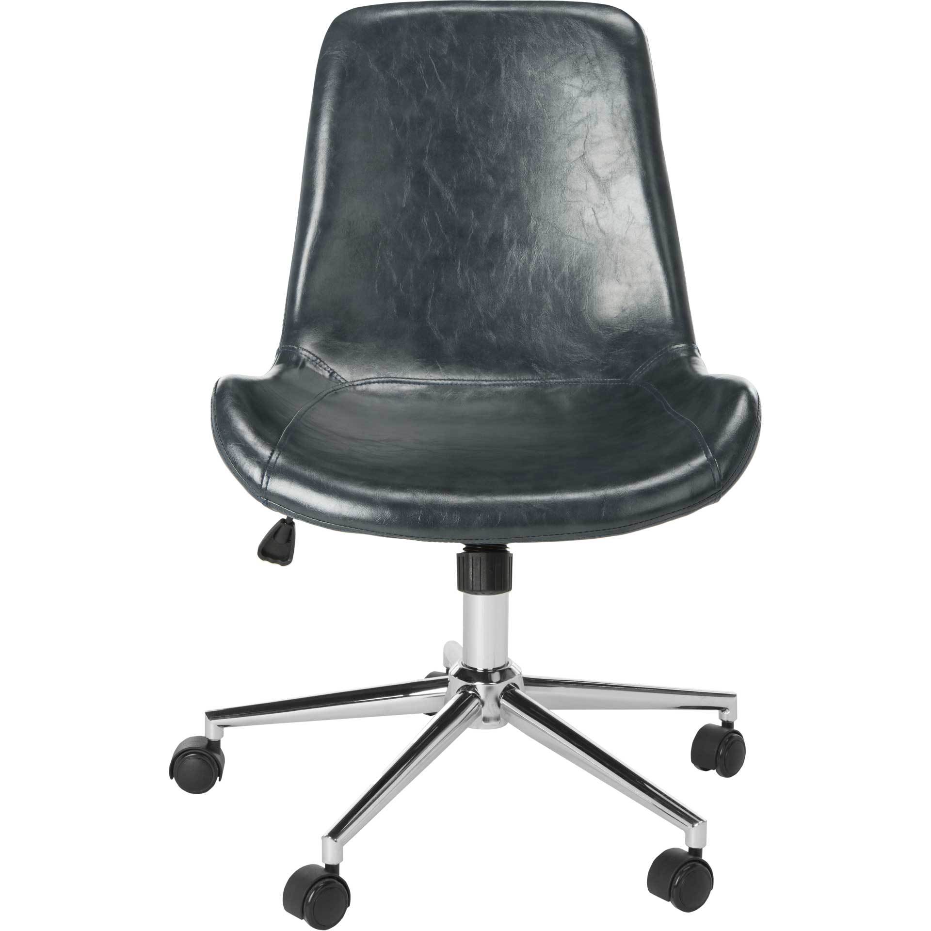 Flynn Swivel Office Chair Dark Gray