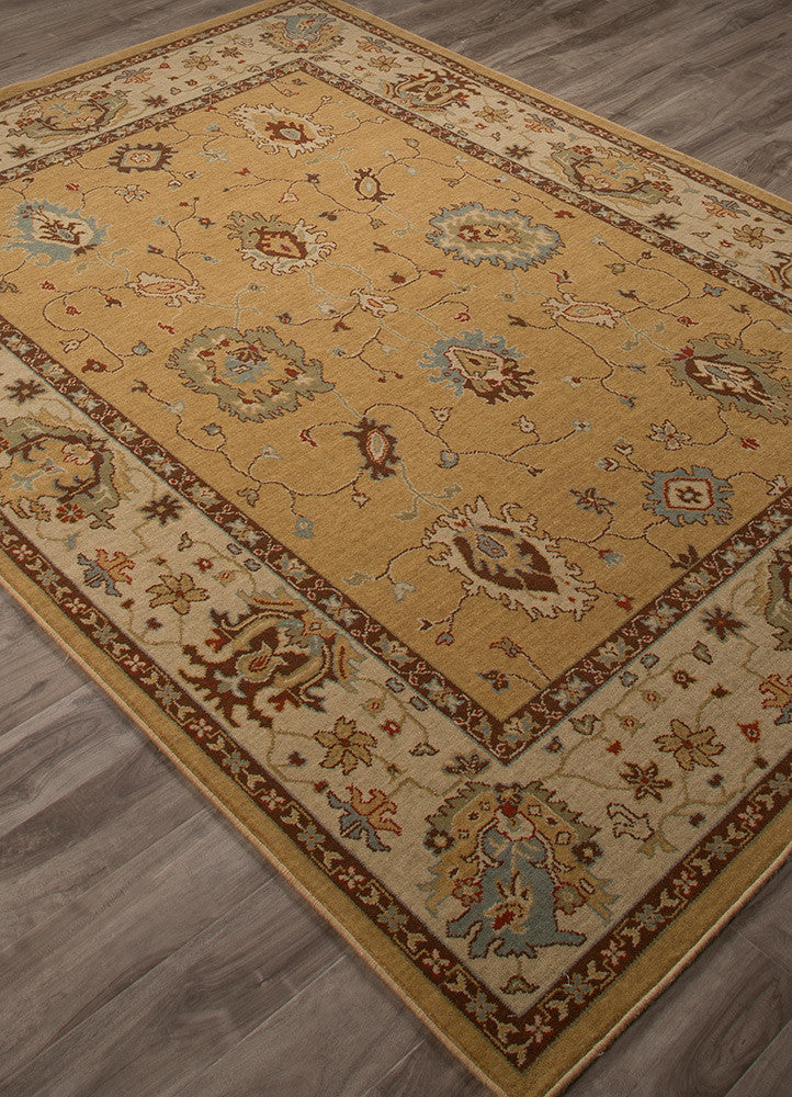 Orient Amri Prairie Sand/Red Wood Area Rug