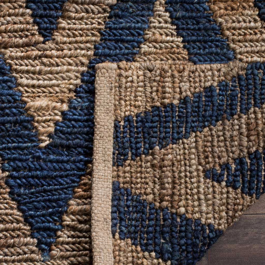 Organic Blue/Natural Area Rug - Froy.com