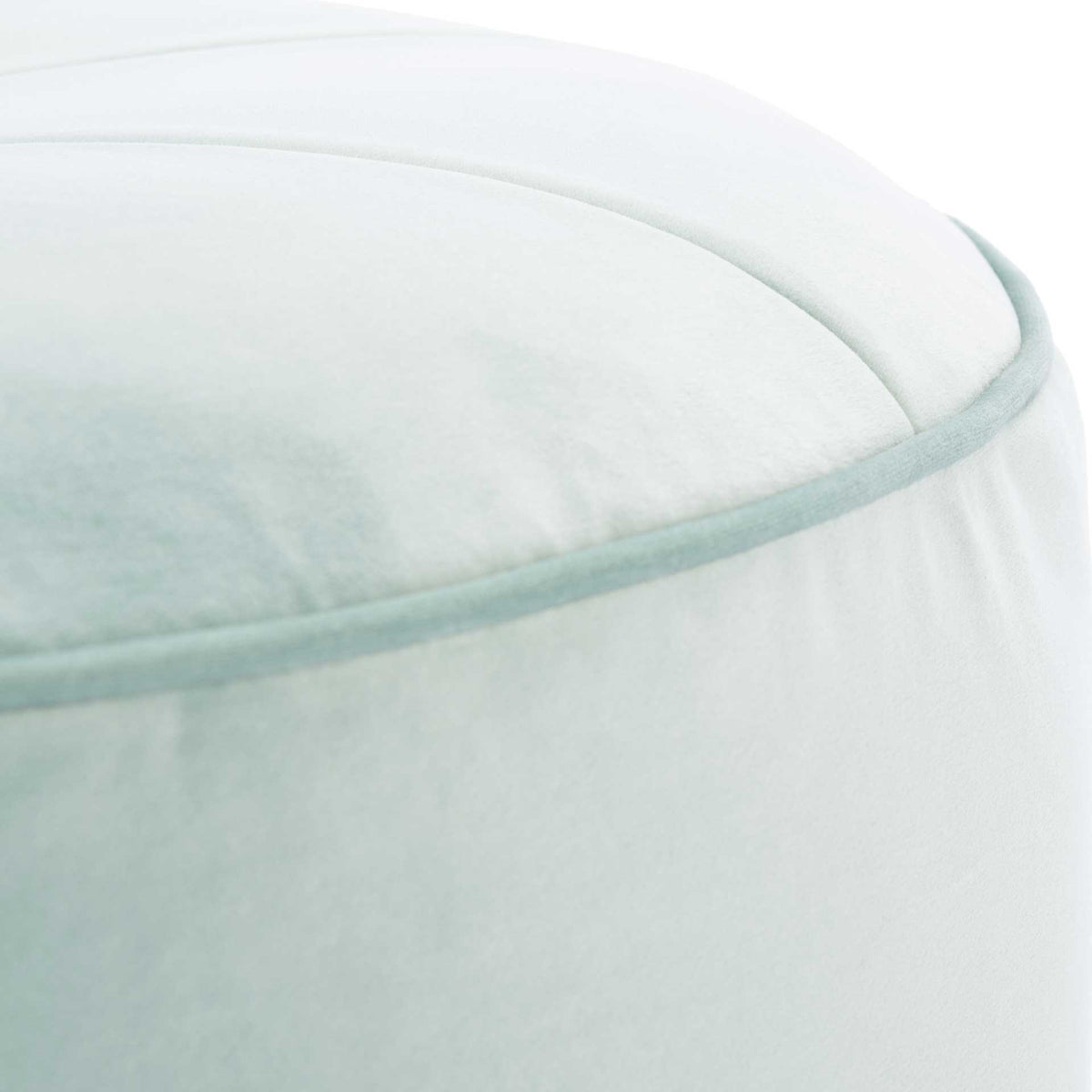 Amada Round Ottoman Mint