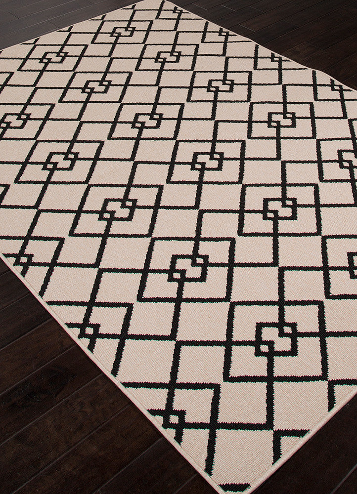 Patio Zhane Cream/Ivory Area Rug