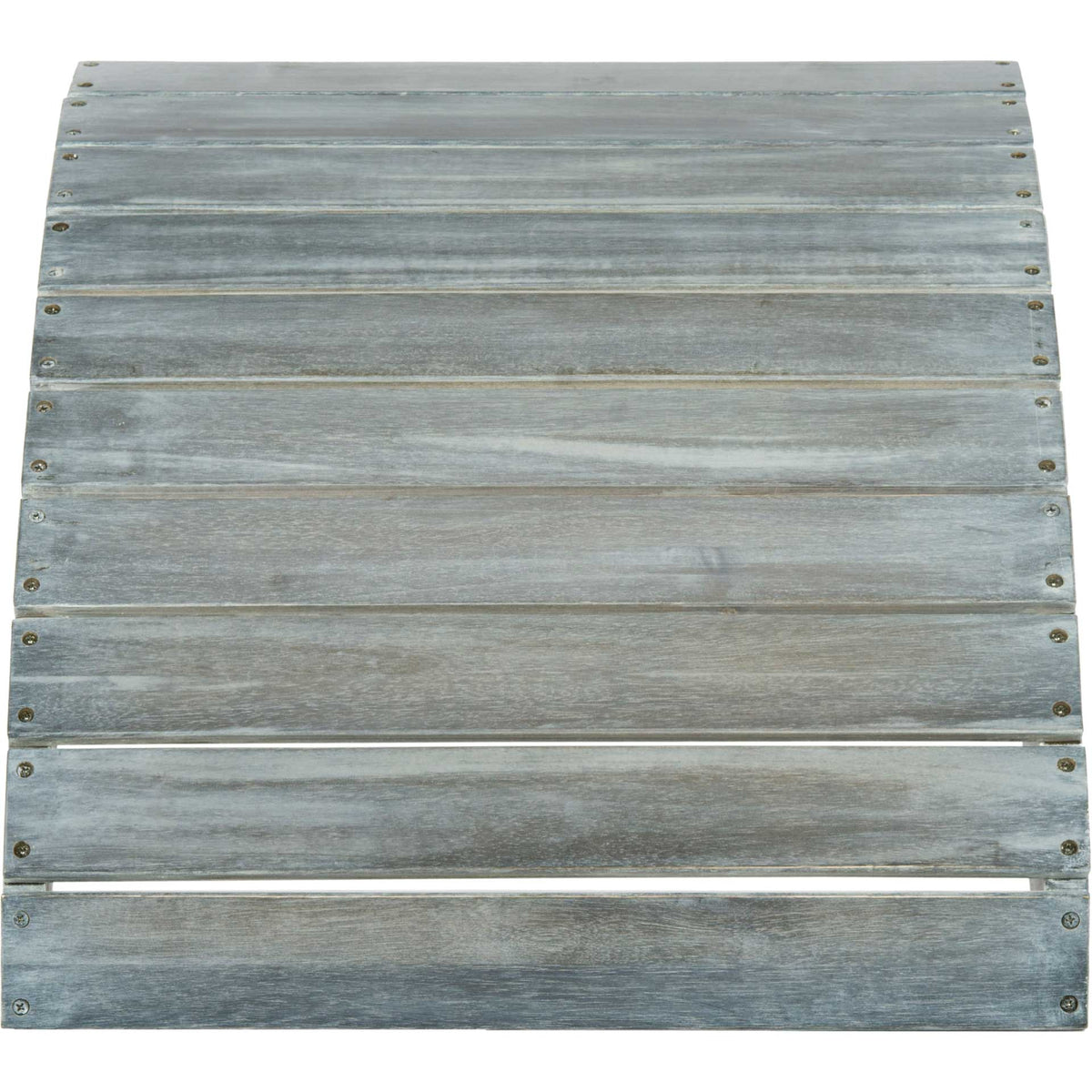 Montrelle Acacia Ottoman Ash Gray