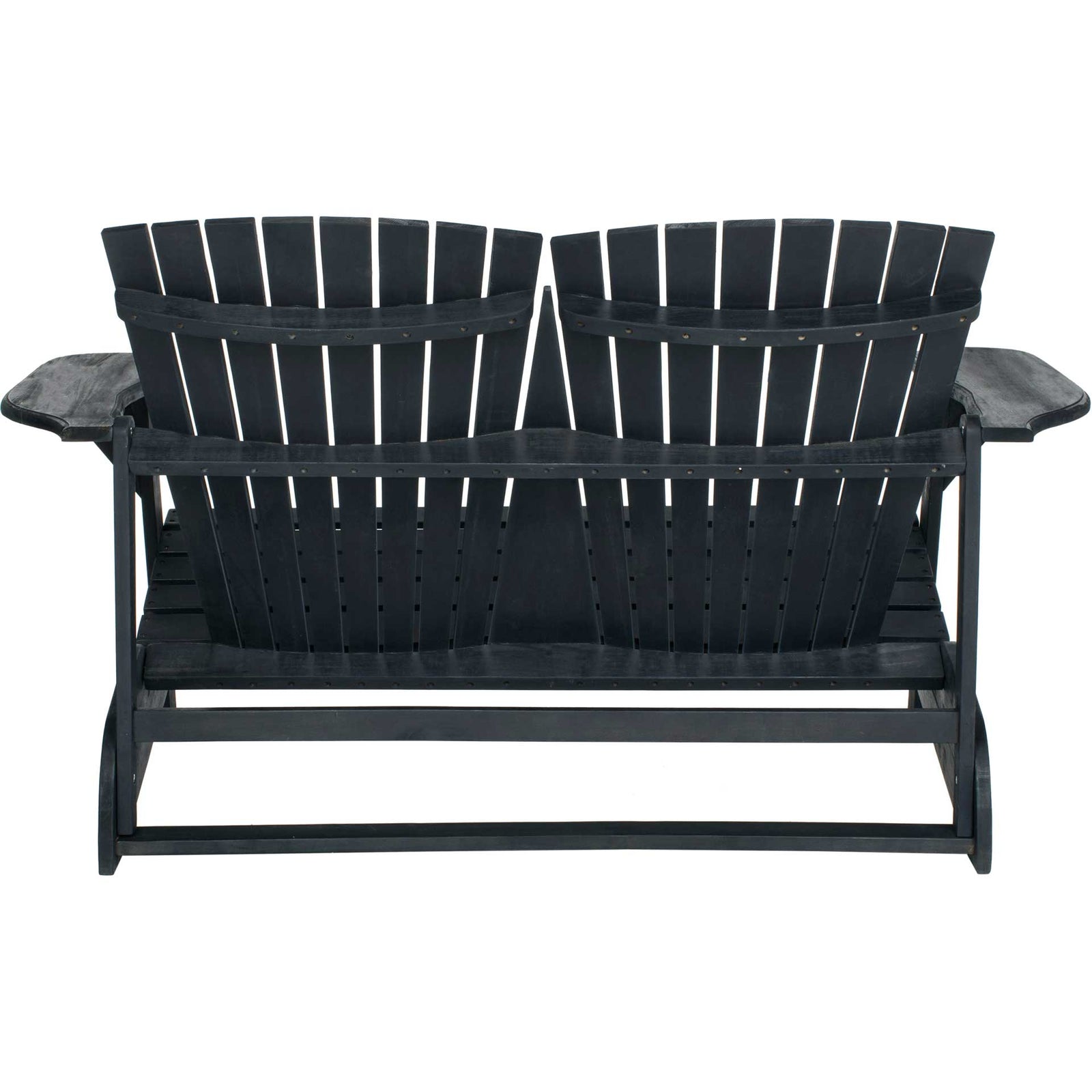 Halyn Acacia Bench Dark Slate Gray