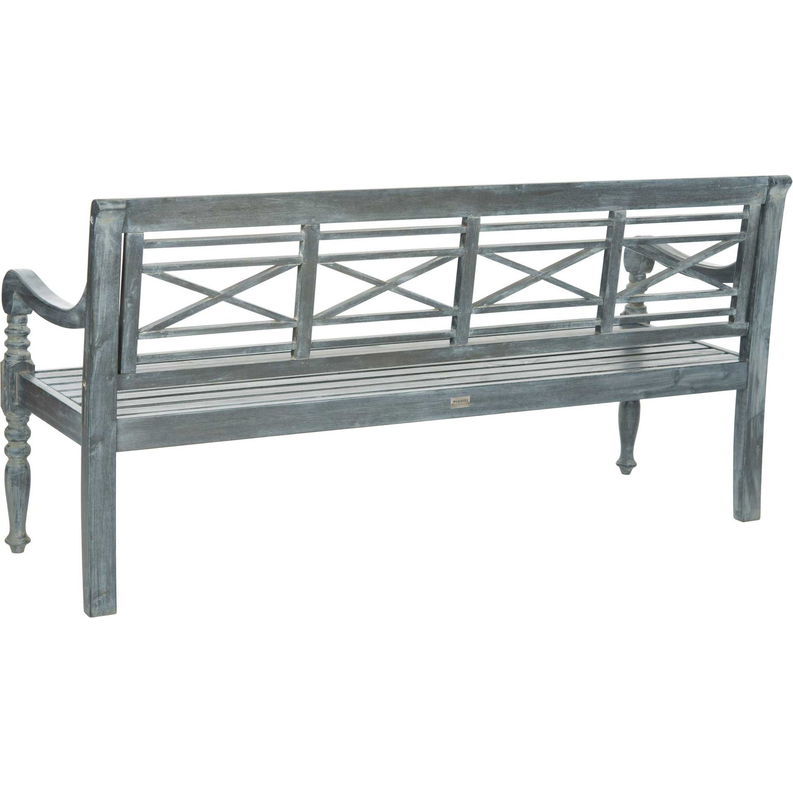 Kane Acacia Bench Ash Gray