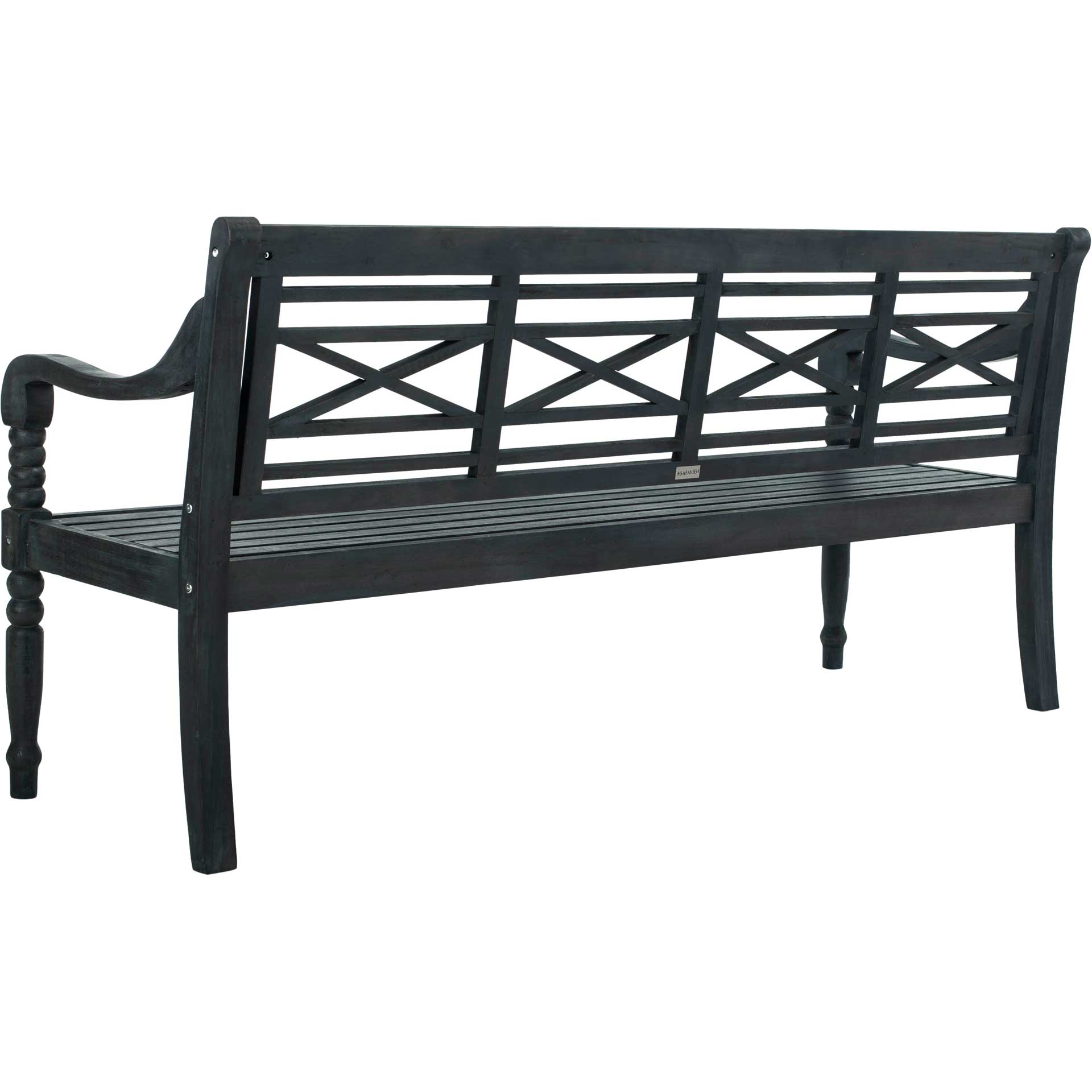 Kane Acacia Bench Dark Slate Gray