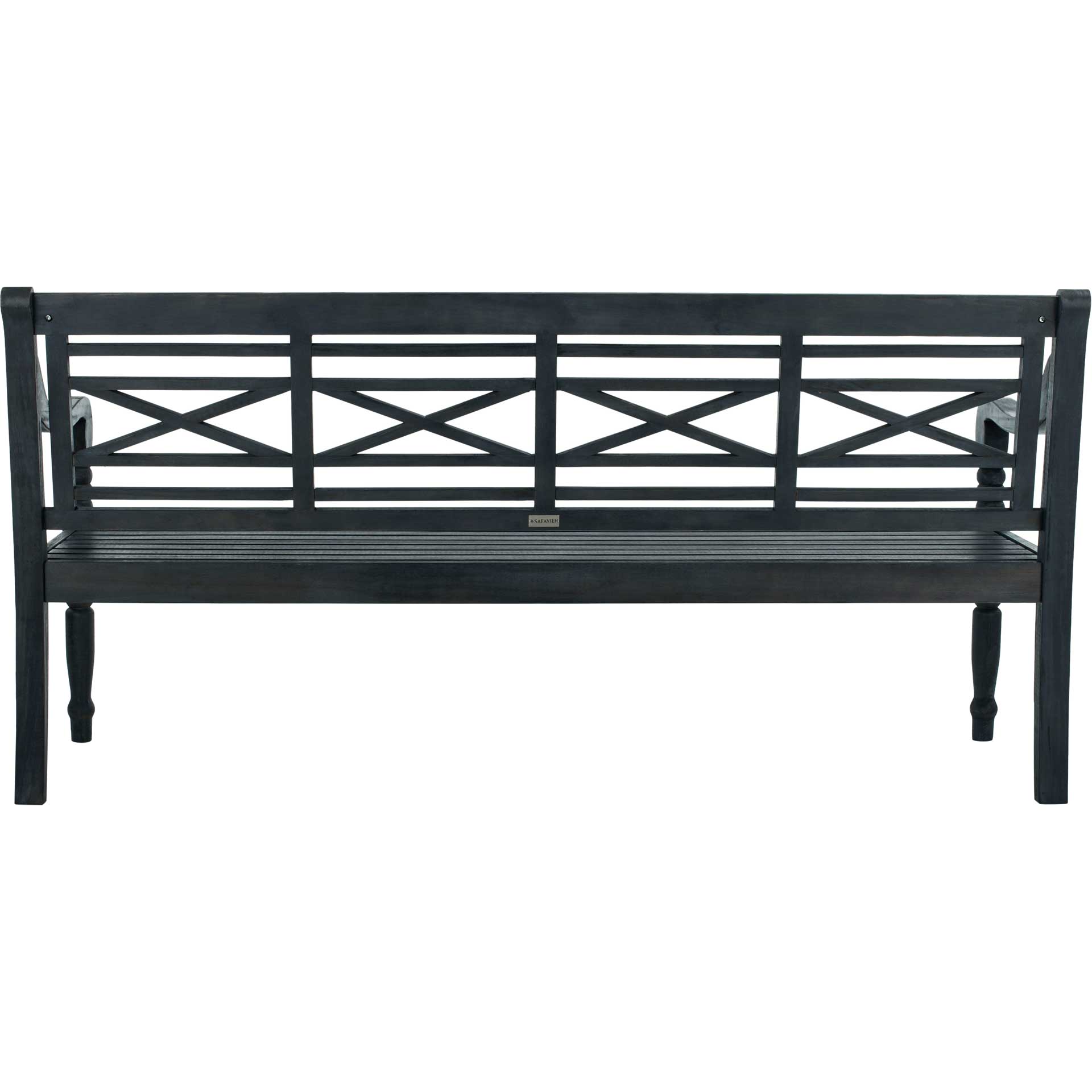 Kane Acacia Bench Dark Slate Gray