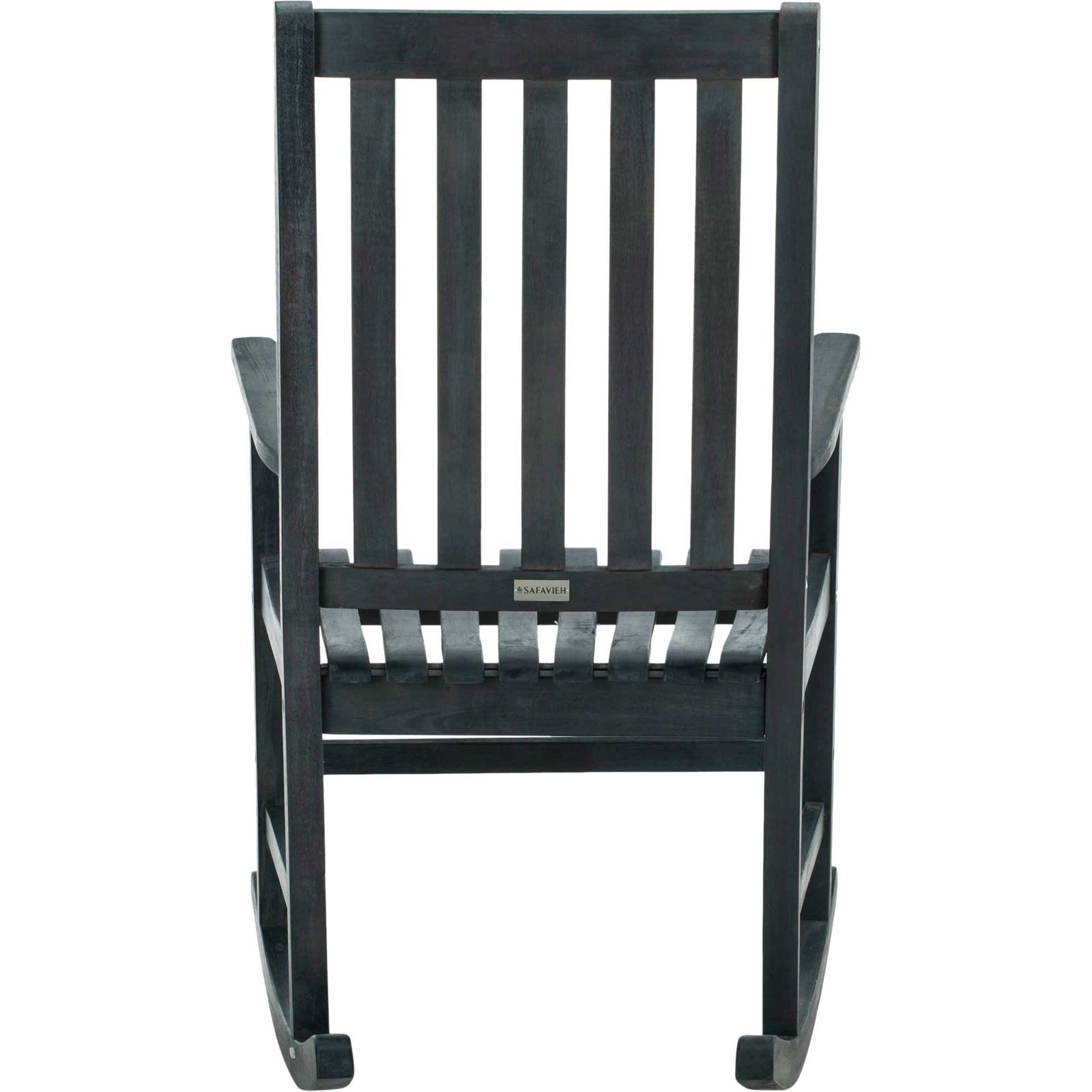 Bamboo Rocking Chair Dark Slate Gray