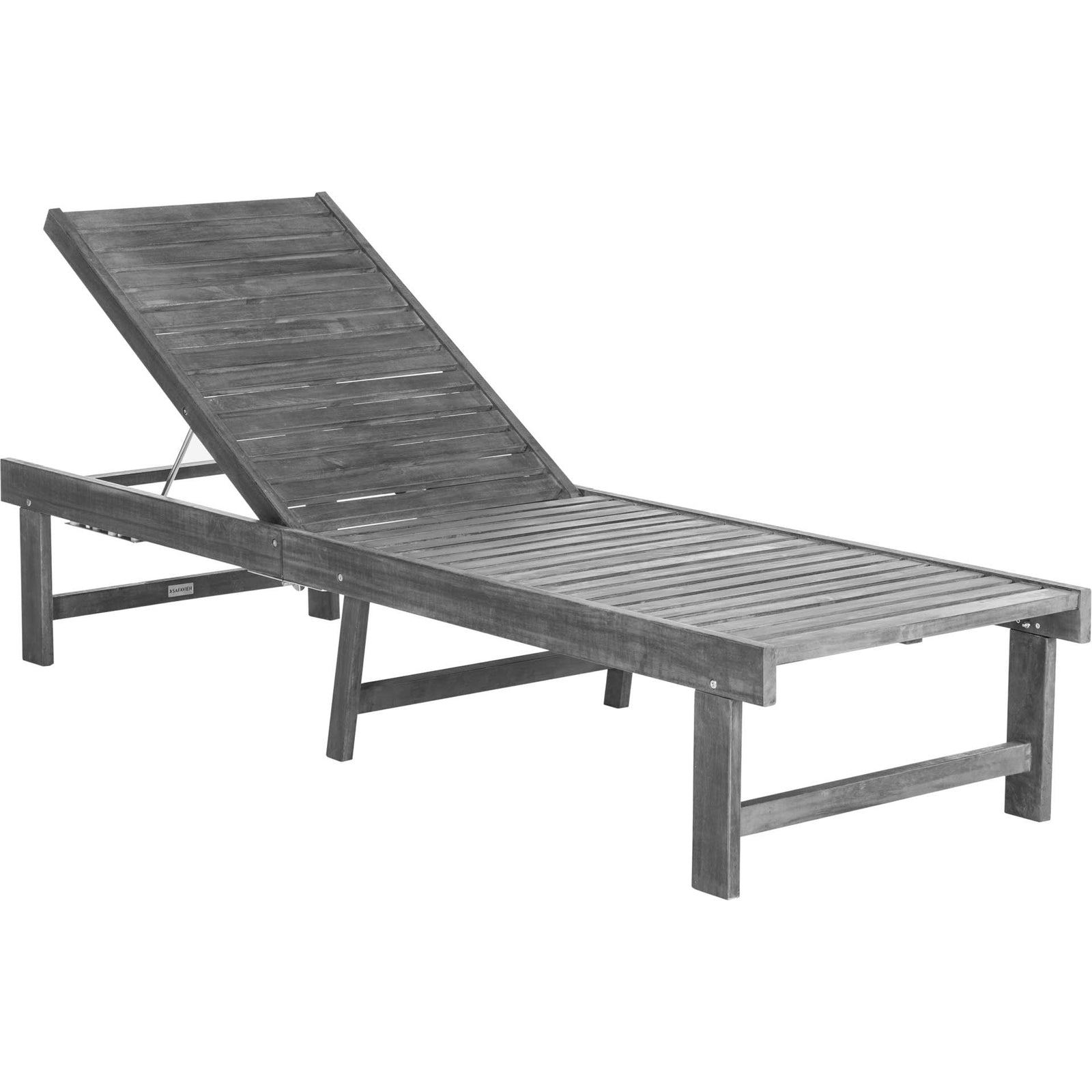 Inaki Chaise Lounge Chair Ash Gray/Beige