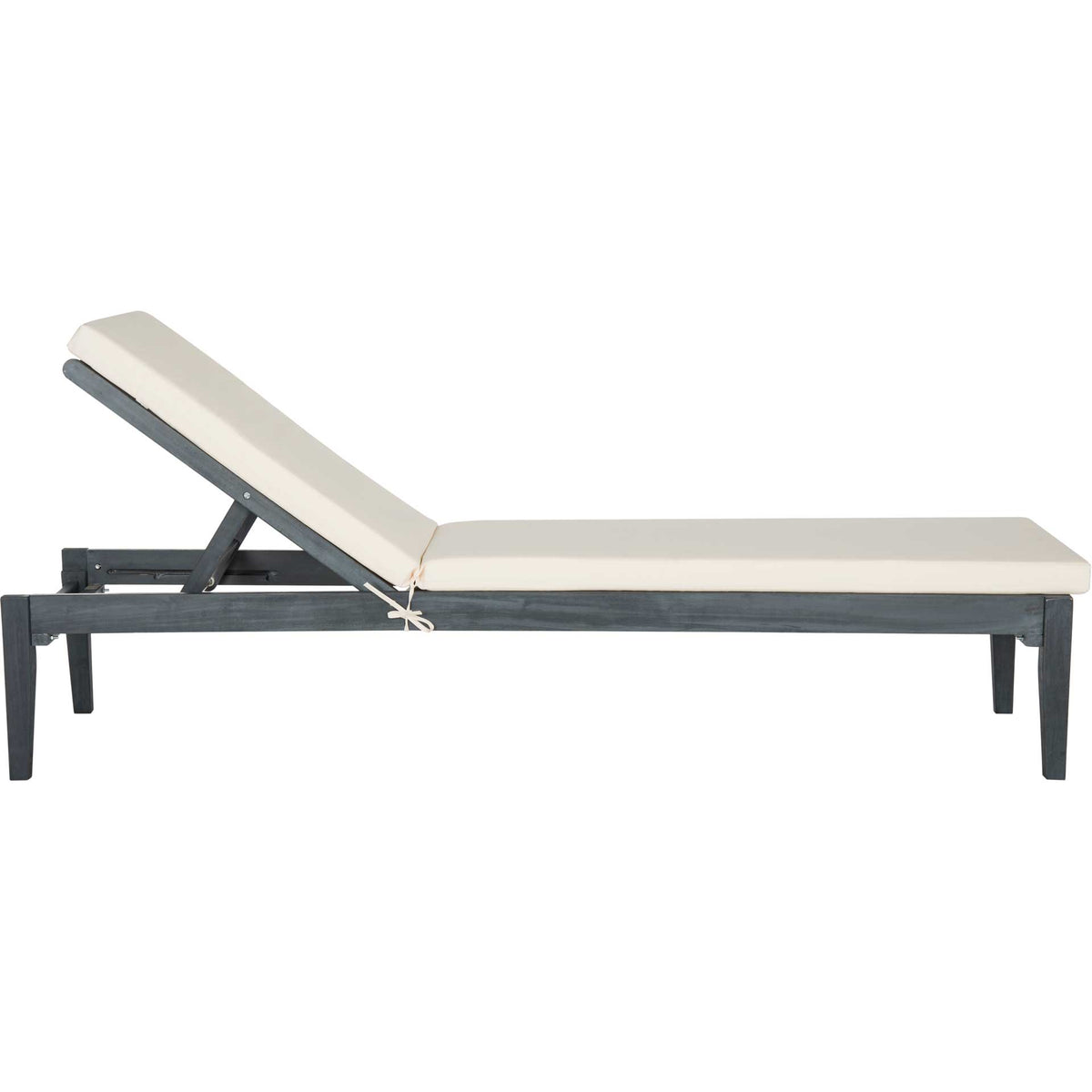 Ardelle Acacia Sunlounger Ash Gray/Beige