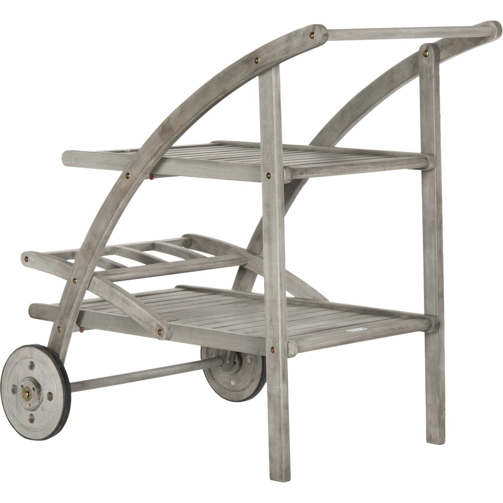 Lochsa Tea Cart Gray Wash/Beige