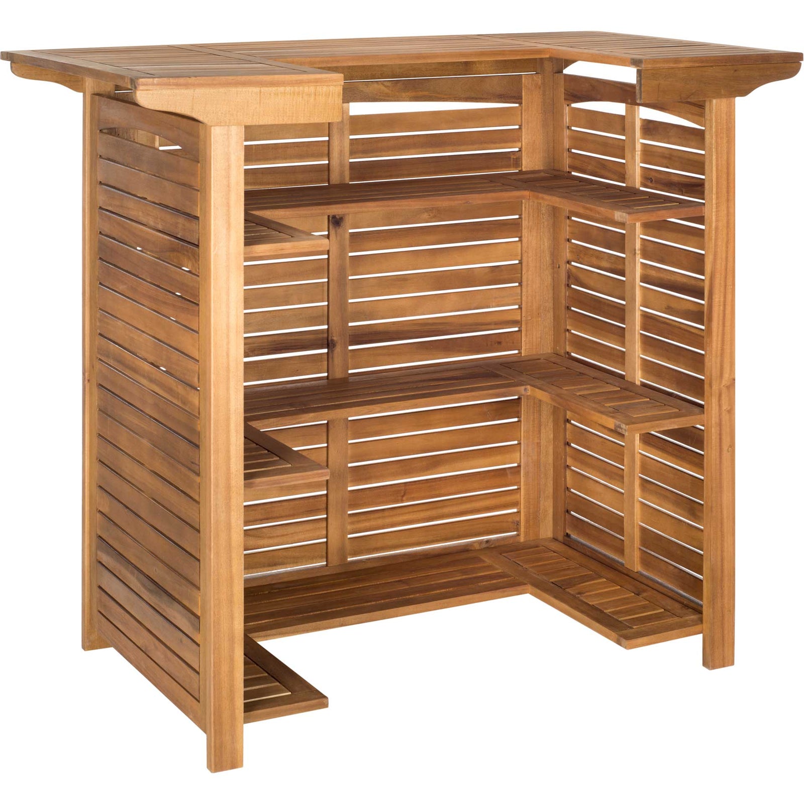 Momina Bar Table Teak Look