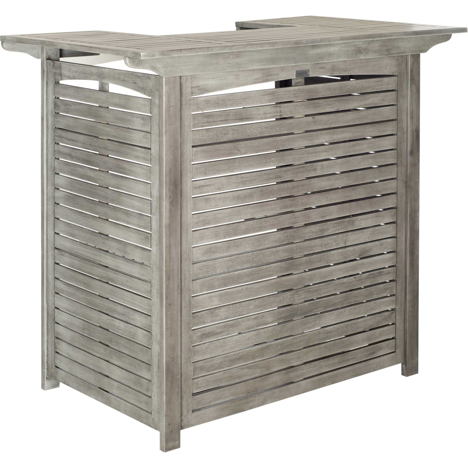 Momina Bar Table Gray Wash