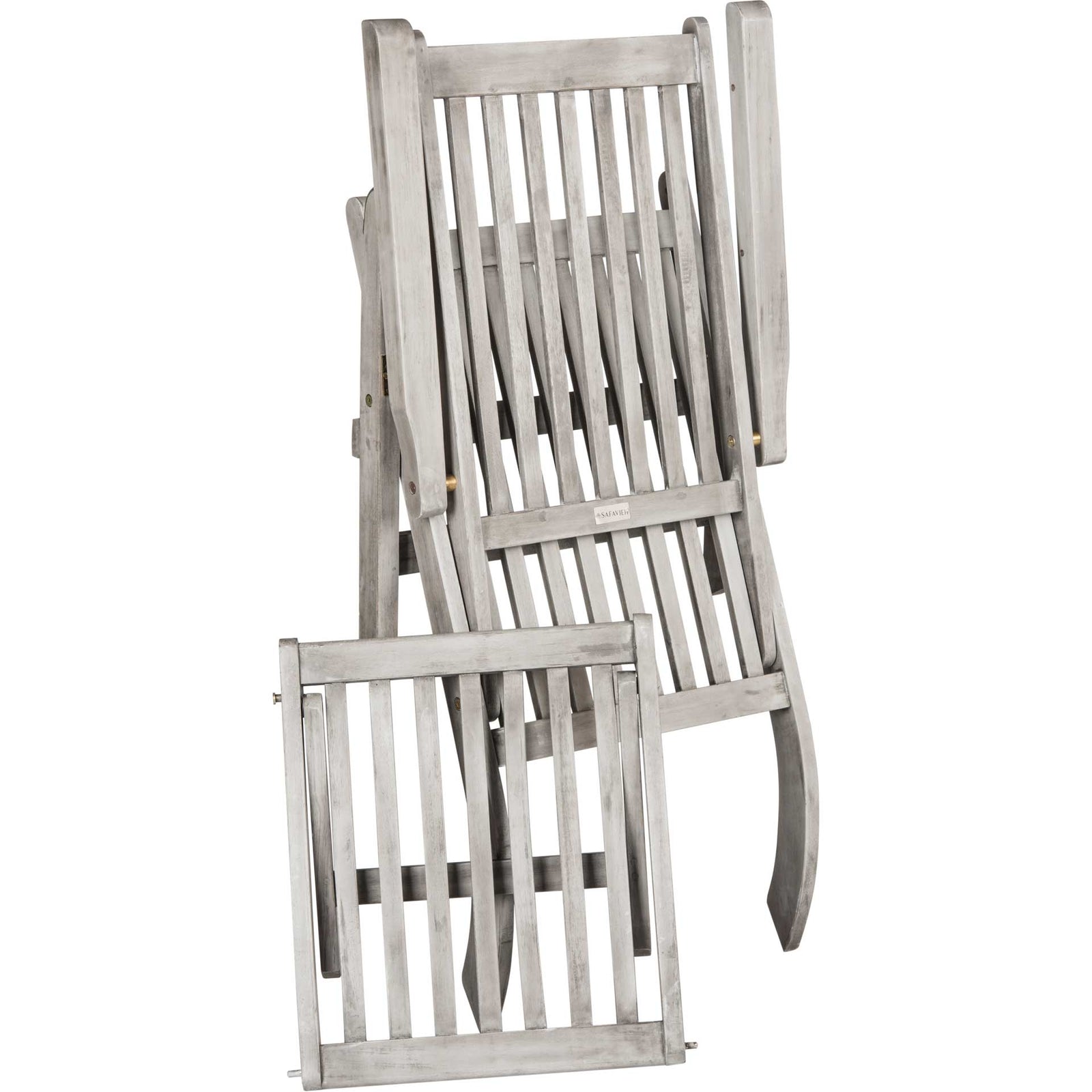 Palm Lounge Chair Gray/Navy