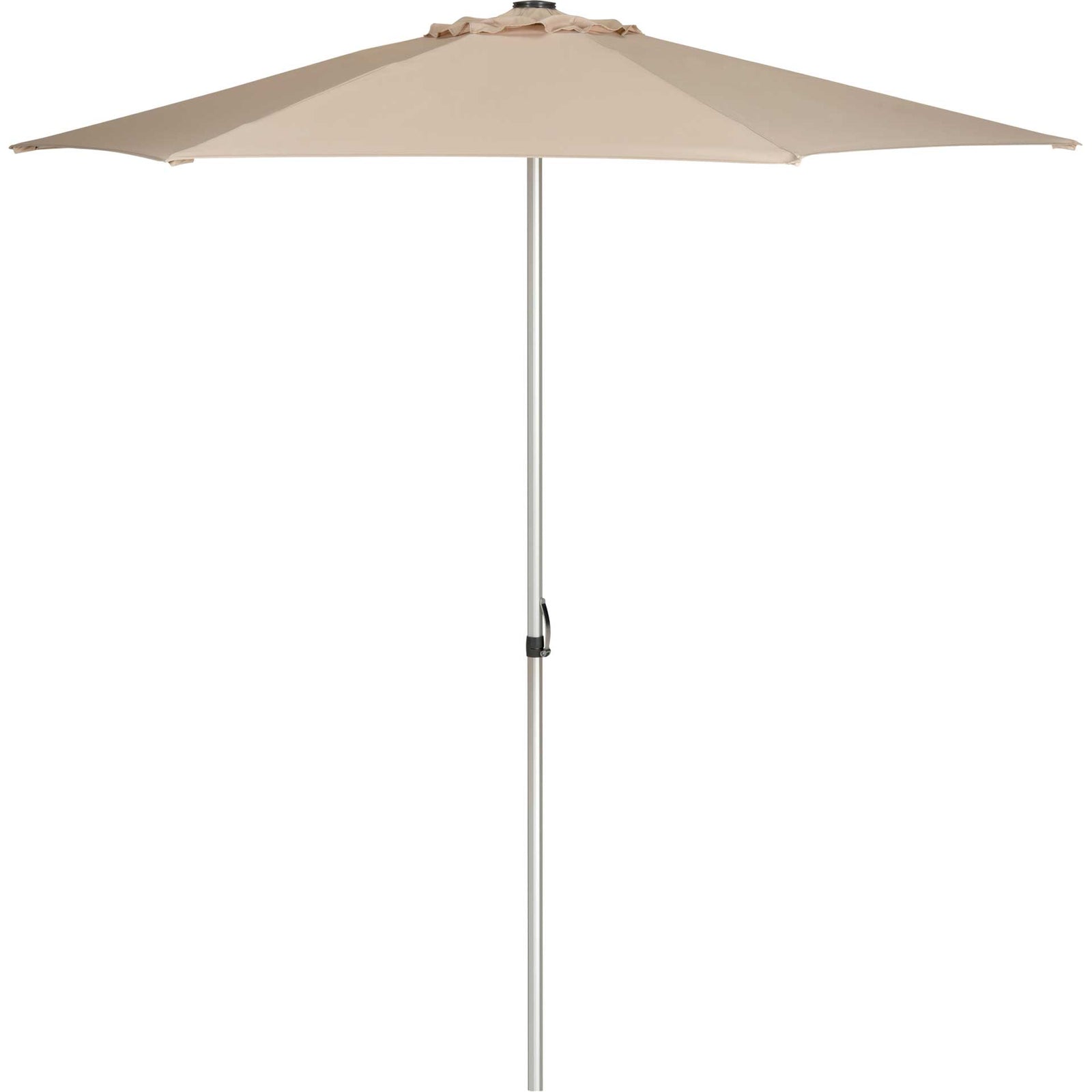 Hugh Uv Resistant Easy Glide Market Umbrella Beige